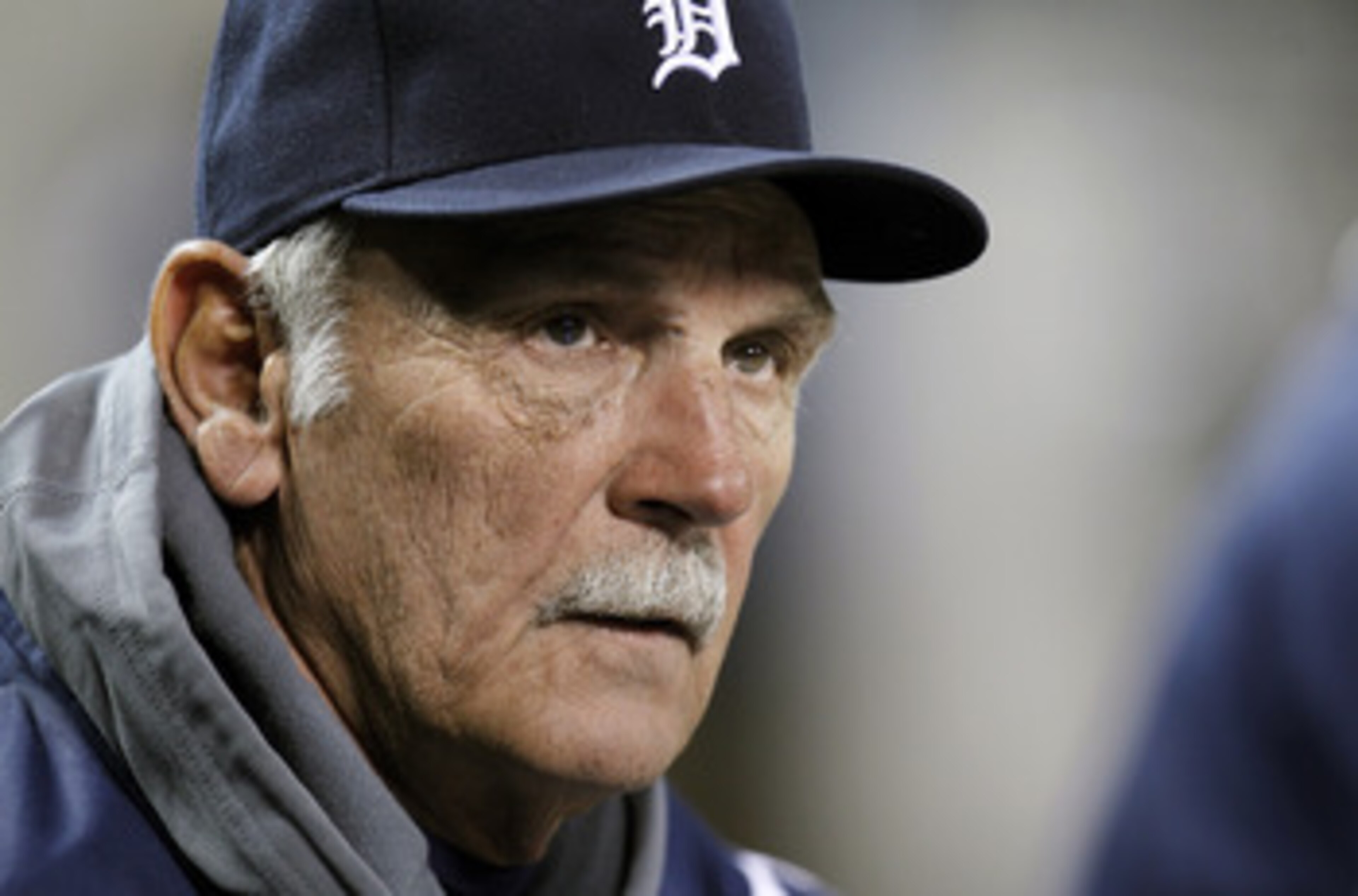 DETROIT, MI - MAY 02: Jim Leyland manager of the Detroit Tigers looks on while playing the New York Yankees at Comerica Park on May 2, 2011 in Detroit, Michigan. New York won the game 5-3. (Photo by Gregory Shamus/Getty Images) DETROIT, MI - MAY 02: Jim Leyland manager of the Detroit Tigers looks on while playing the New York Yankees at Comerica Park on May 2, 2011 in Detroit, Michigan. New York won the game 5-3. (Photo by Gregory Shamus/Getty Images)
