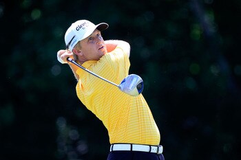 PONTE VEDRA BEACH, FL - MAY 15:  David Toms hits his tee shot on the seventh hole during the final round of THE PLAYERS Championship held at THE PLAYERS Stadium course at TPC Sawgrass on May 15, 2011 in Ponte Vedra Beach, Florida.  (Photo by Sam Greenwood