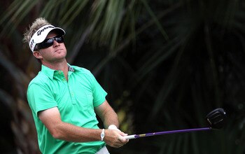 PALM BEACH GARDENS, FL - MARCH 05:  Brian Gay plays a shot during the third round of The Honda Classic at PGA National Resort and Spa on March 5, 2011 in Palm Beach Gardens, Florida.  (Photo by Sam Greenwood/Getty Images)