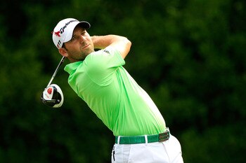 PONTE VEDRA BEACH, FL - MAY 12:  Sergio Garcia of Spain hits his tee shot on the 11th hole during the first round of THE PLAYERS Championship held at THE PLAYERS Stadium course at TPC Sawgrass on May 12, 2011 in Ponte Vedra Beach, Florida.  (Photo by Sam