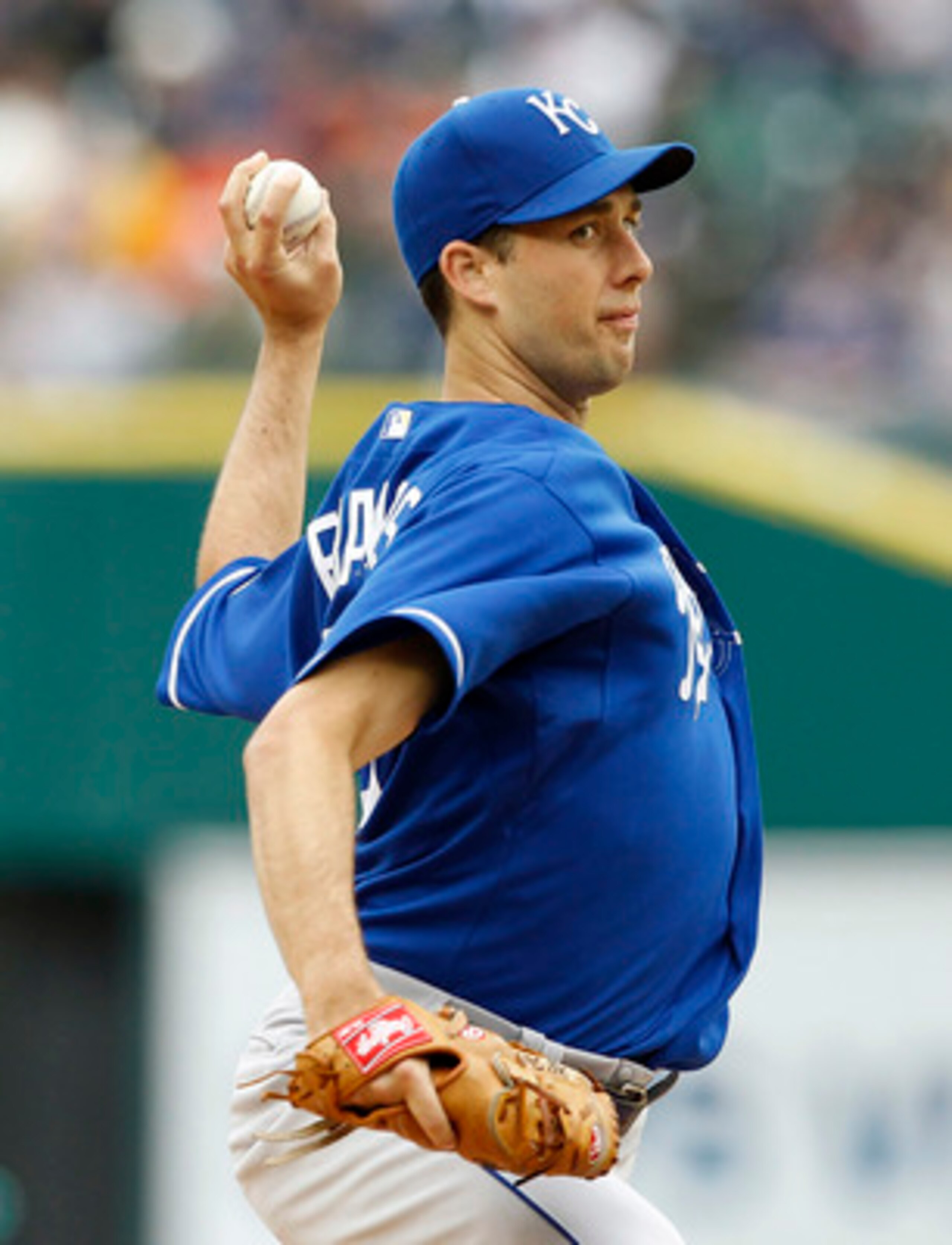 DETROIT - MAY 14:  Jeff Francis #26 of the Kansas City Royals pitches in the first inning during the game against the Detroit Tigers at Comerica Park on May 14, 2011 in Detroit, Michigan.  (Photo by Leon Halip/Getty Images)