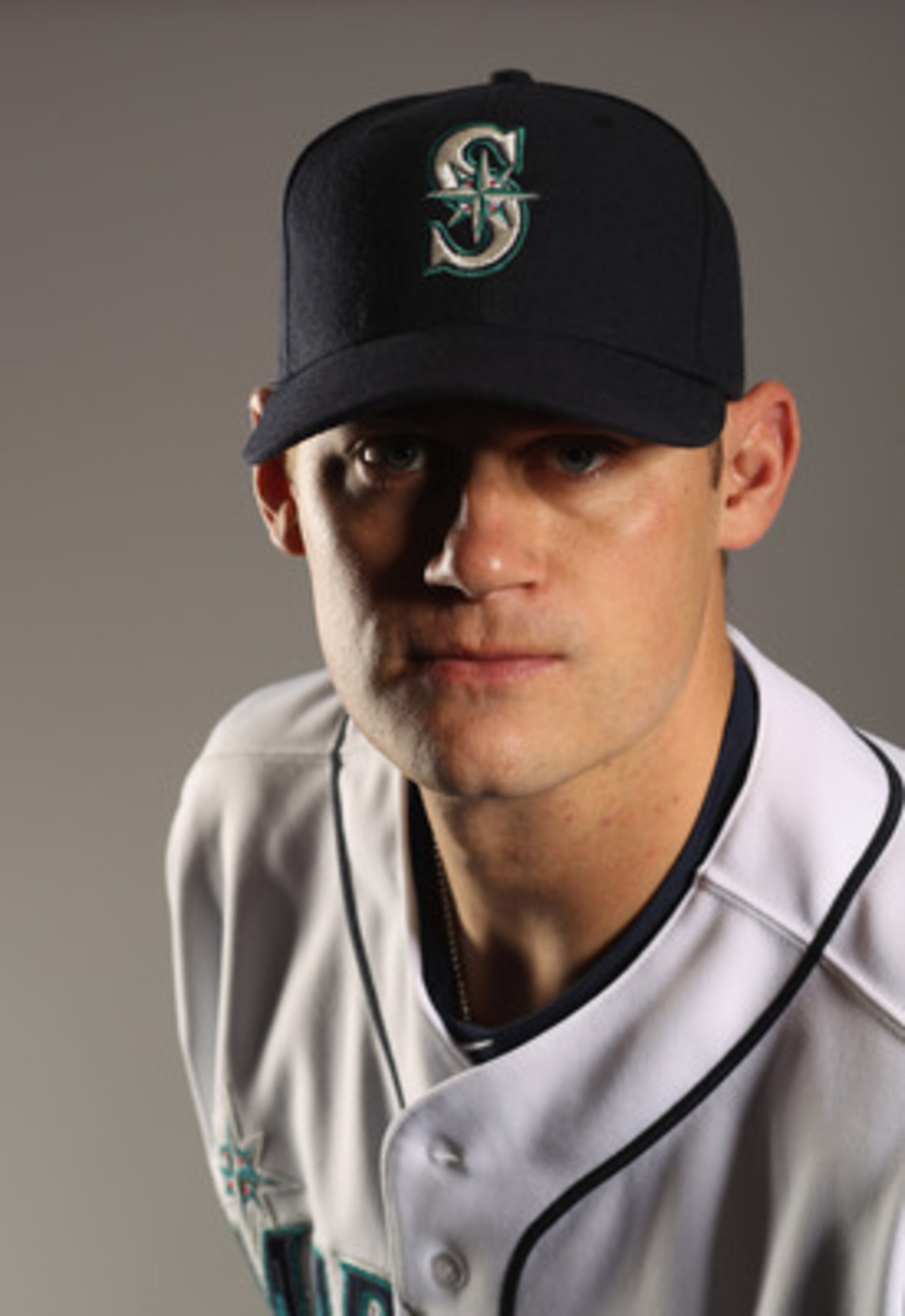 PEORIA, AZ - FEBRUARY 20:  Jamey Wright #50 of the Seattle Mariners poses for a portrait at the Peoria Sports Complex on February 20, 2011 in Peoria, Arizona.  (Photo by Ezra Shaw/Getty Images)