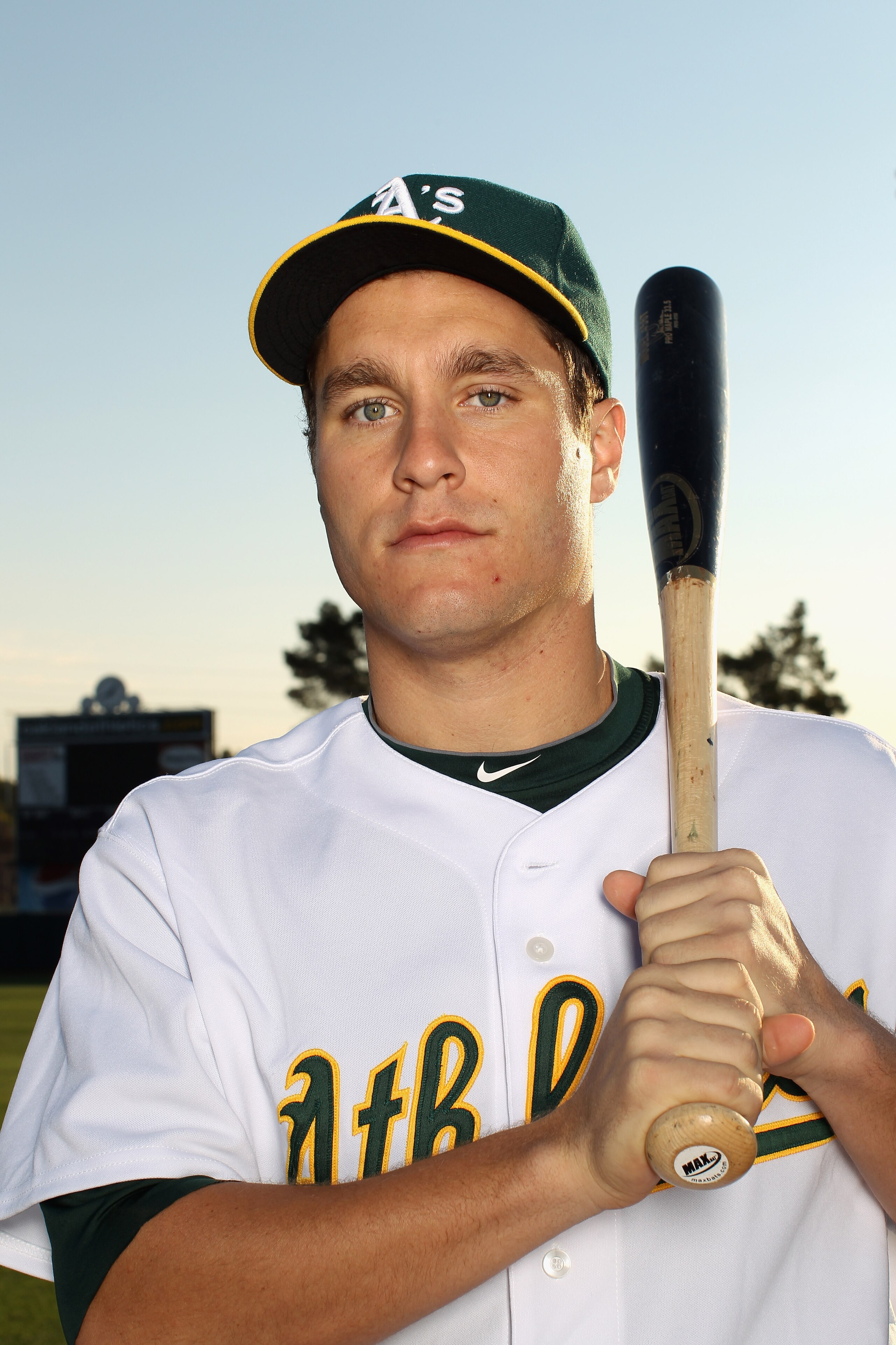 PHOENIX, AZ - FEBRUARY 24: Adrian Cardenas #6 of the Oakland Athletics poses for a portrait during media photo day at Phoenix Municipal Stadium on February 24, 2011 in Phoenix, Arizona. (Photo by Ezra Shaw/Getty Images) PHOENIX, AZ - FEBRUARY 24: Adrian Cardenas #6 of the Oakland Athletics poses for a portrait during media photo day at Phoenix Municipal Stadium on February 24, 2011 in Phoenix, Arizona. (Photo by Ezra Shaw/Getty Images)