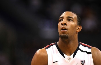 LOS ANGELES, CA - MARCH 12:  Derrick Williams #23 of the Arizona Wildcats shoots a free throw while taking on the Washington Huskies in the championship game of the 2011 Pacific Life Pac-10 Men's Basketball Tournament at Staples Center on March 12, 2011 i
