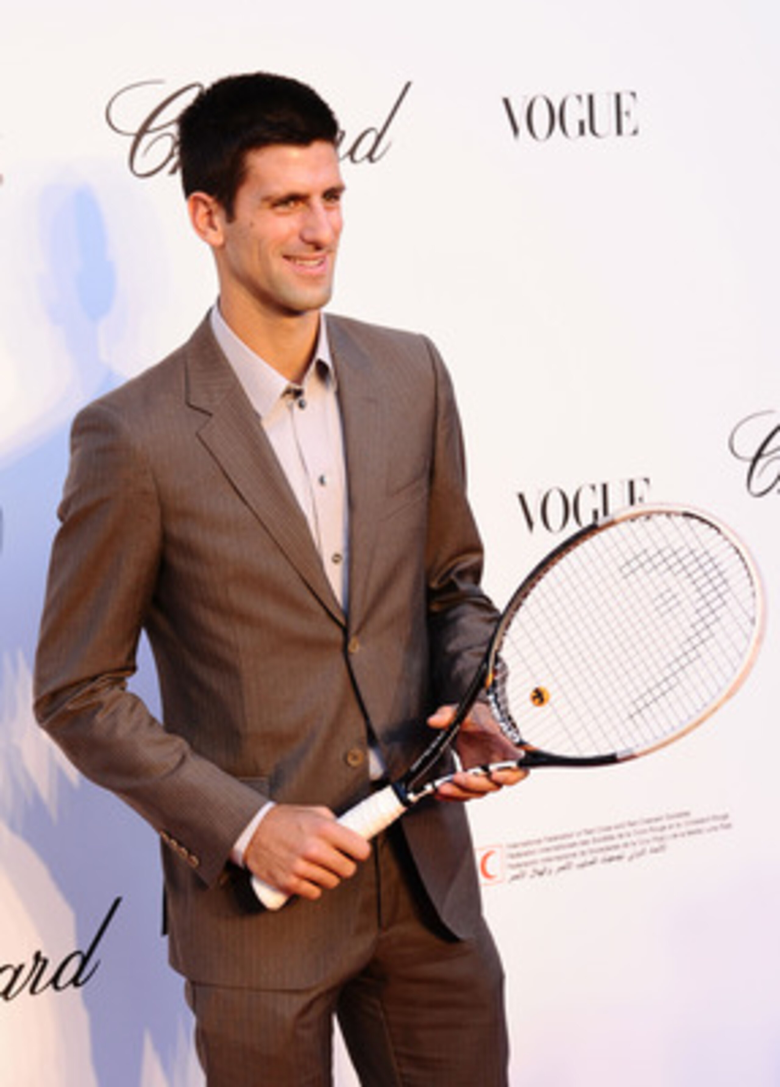 CANNES, FRANCE - MAY 16:  Novak Djokovic attends Fashion For Relief during the 64th Annual Cannes Film Festival on May 16, 2011 in Cannes, France.  (Photo by Ian Gavan/Getty Images)
