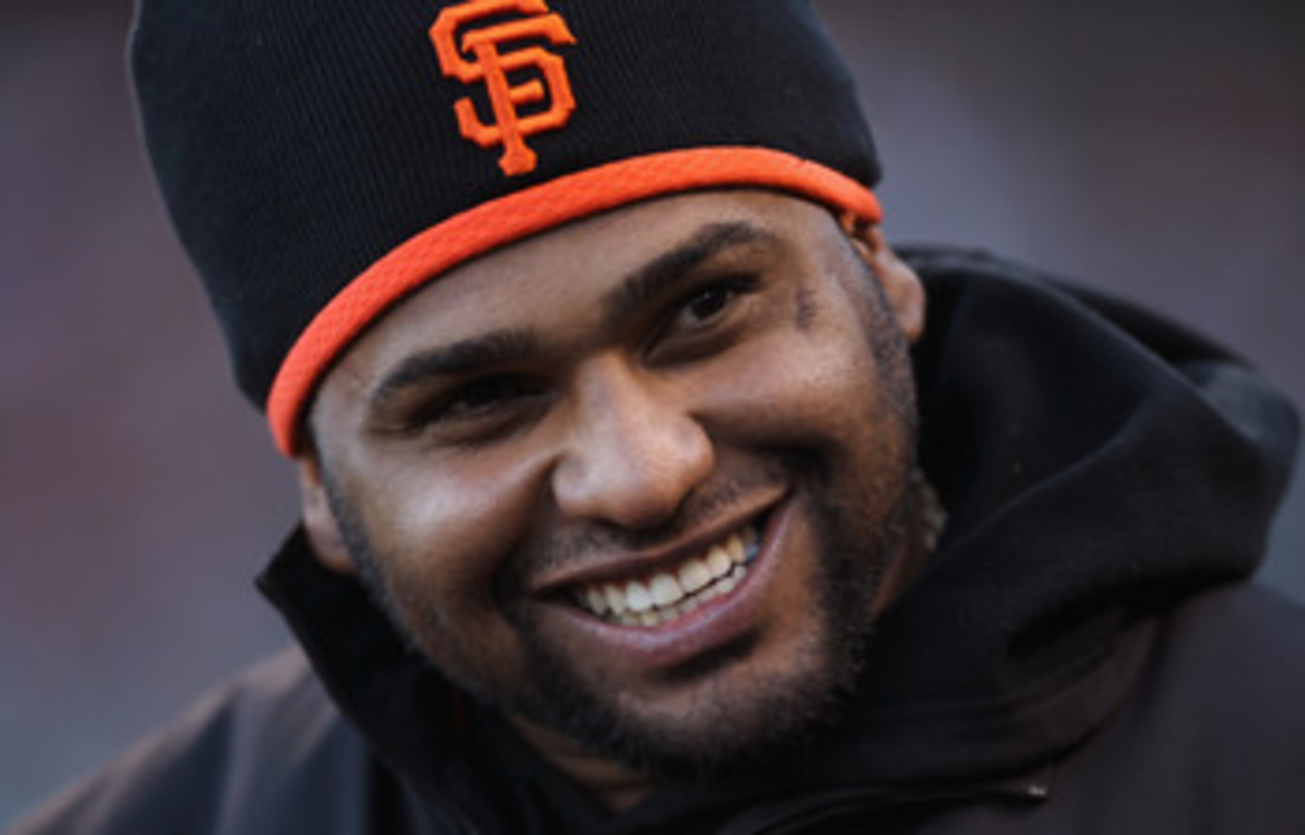 SAN FRANCISCO, CA - MAY 11:  Pablo Sandoval #48 of the San Francisco Giants sstands in the dugout before their game against the Arizona Diamondbacks at AT&T Park on May 11, 2011 in San Francisco, California.  (Photo by Ezra Shaw/Getty Images)