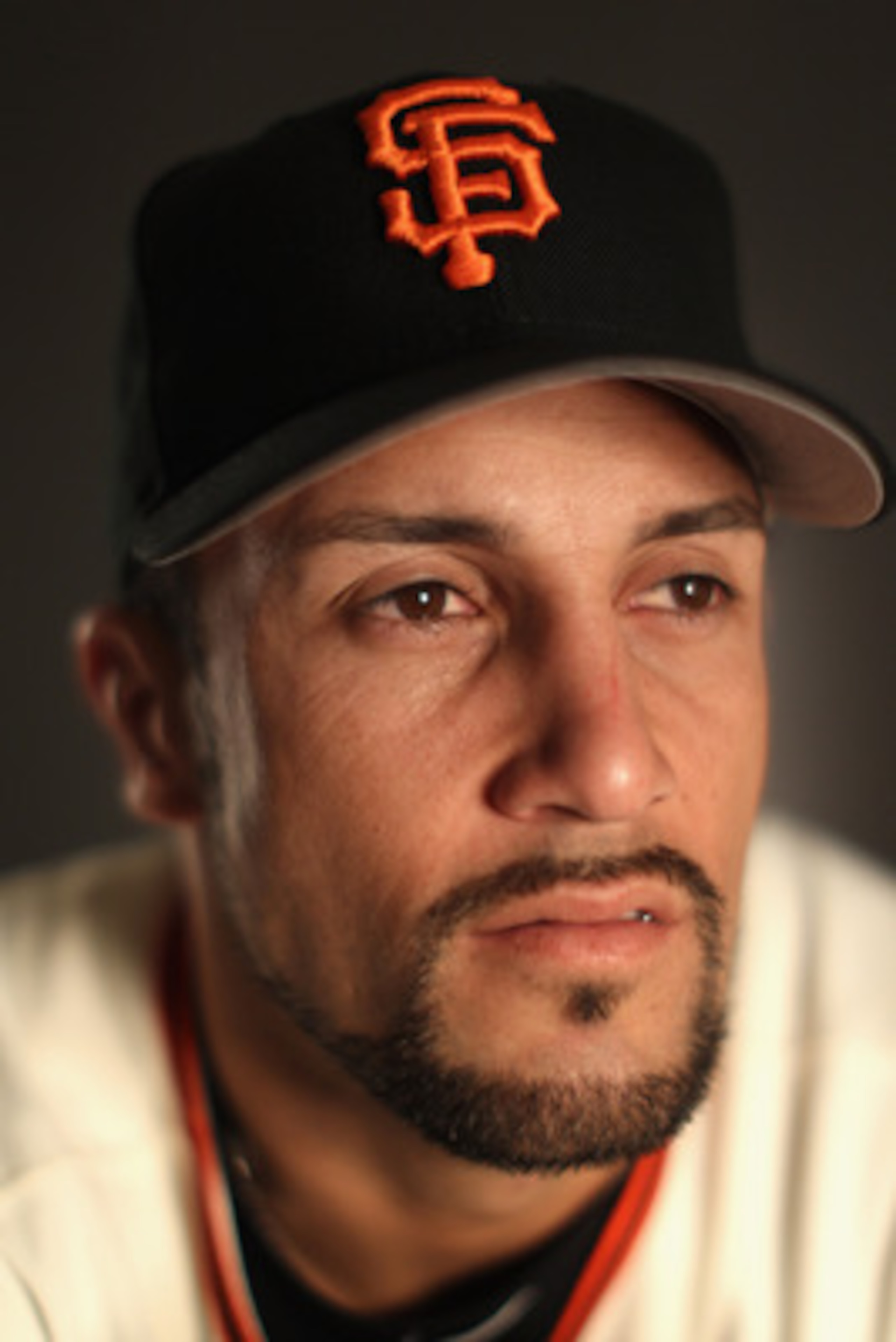 SCOTTSDALE, AZ - FEBRUARY 23:  Andres Torres #56 of the San Francisco Giants poses for a portrait during media photo day at Scottsdale Stadium on February 23, 2011 in Scottsdale, Arizona.  (Photo by Ezra Shaw/Getty Images)