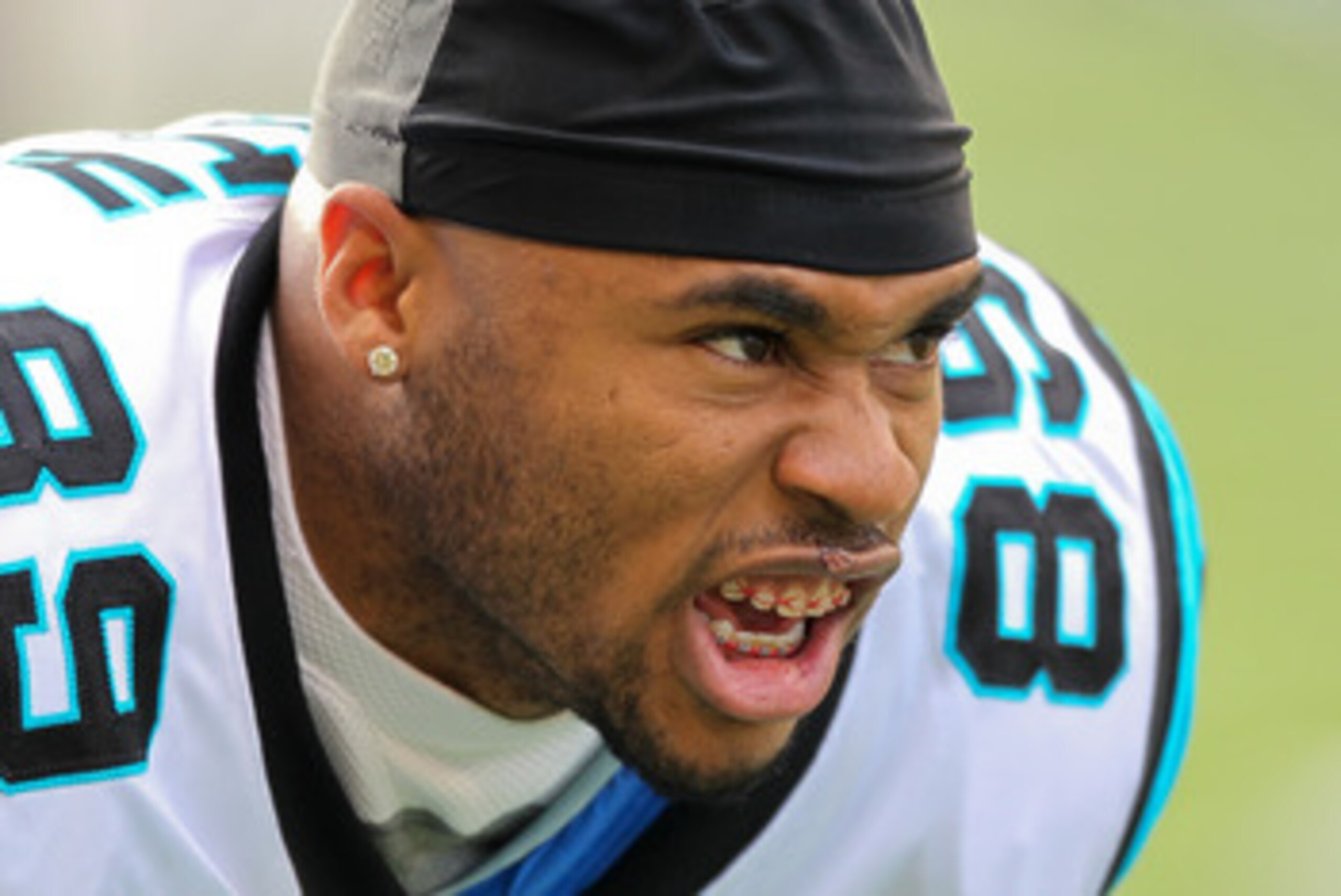 SEATTLE - DECEMBER 05: Wide receiver Steve Smith #89 of the Carolina Panthers looks on during warmups prior to the game against the Seattle Seahawks at Qwest Field on December 5, 2010 in Seattle, Washington. The Seahawks won, 31-14. (Photo by Otto Greule SEATTLE - DECEMBER 05: Wide receiver Steve Smith #89 of the Carolina Panthers looks on during warmups prior to the game against the Seattle Seahawks at Qwest Field on December 5, 2010 in Seattle, Washington. The Seahawks won, 31-14. (Photo by Otto Greule