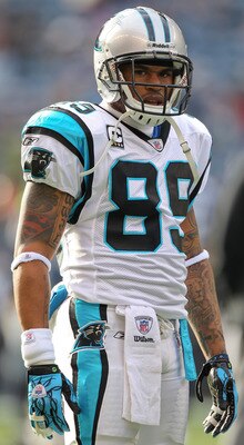 SEATTLE - DECEMBER 05:  Wide receiver Steve Smith #89 of the Carolina Panthers looks on during warmups prior to the game against the Seattle Seahawks at Qwest Field on December 5, 2010 in Seattle, Washington. The Seahawks won, 31-14. (Photo by Otto Greule