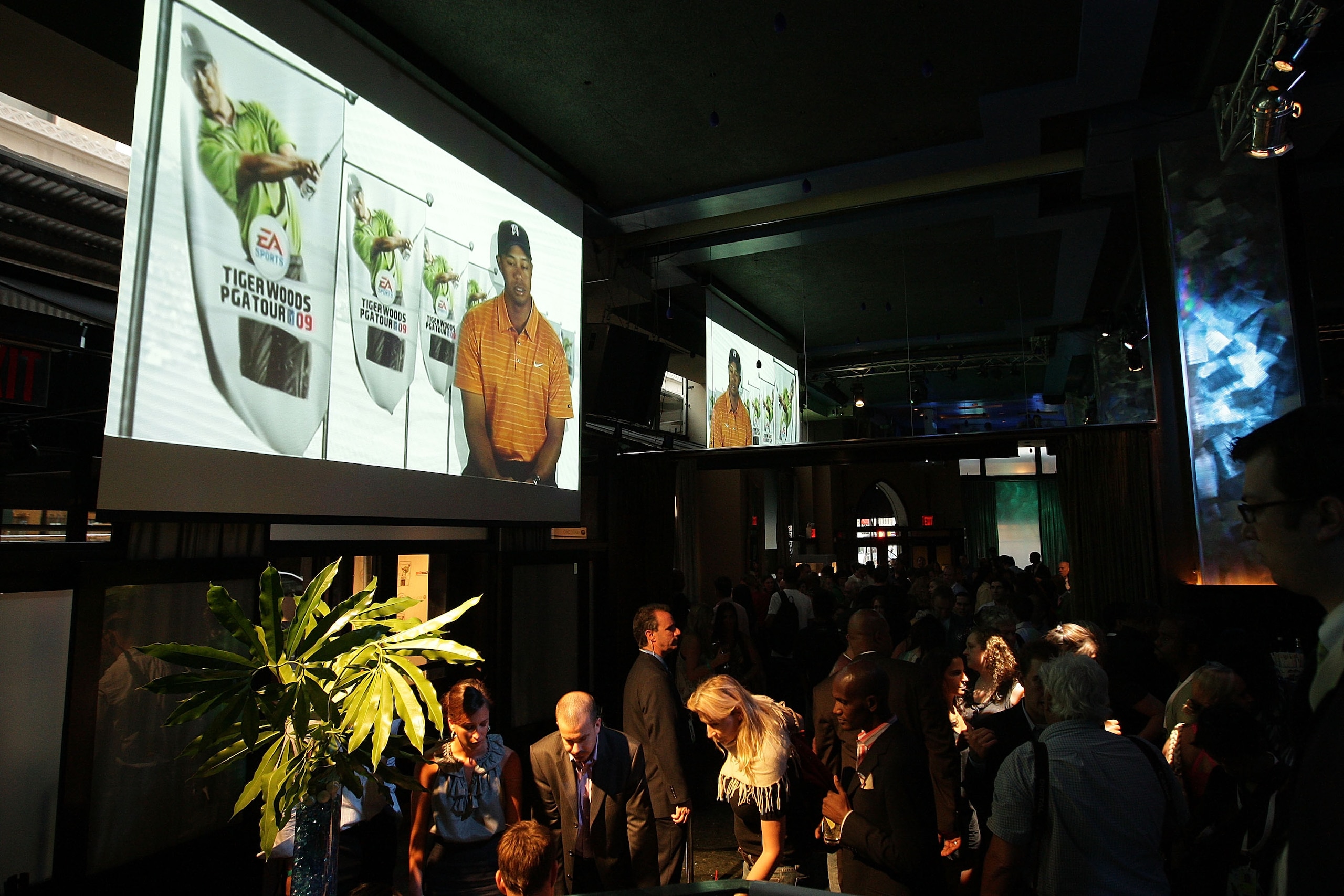 NEW YORK - AUGUST 27:  Genral view of the Tiger Woods Video Game Launch Party at Strata Metronome on August 27, 2008 in New York City.  (Photo by Mike Stobe/Getty Images for EA Sports)