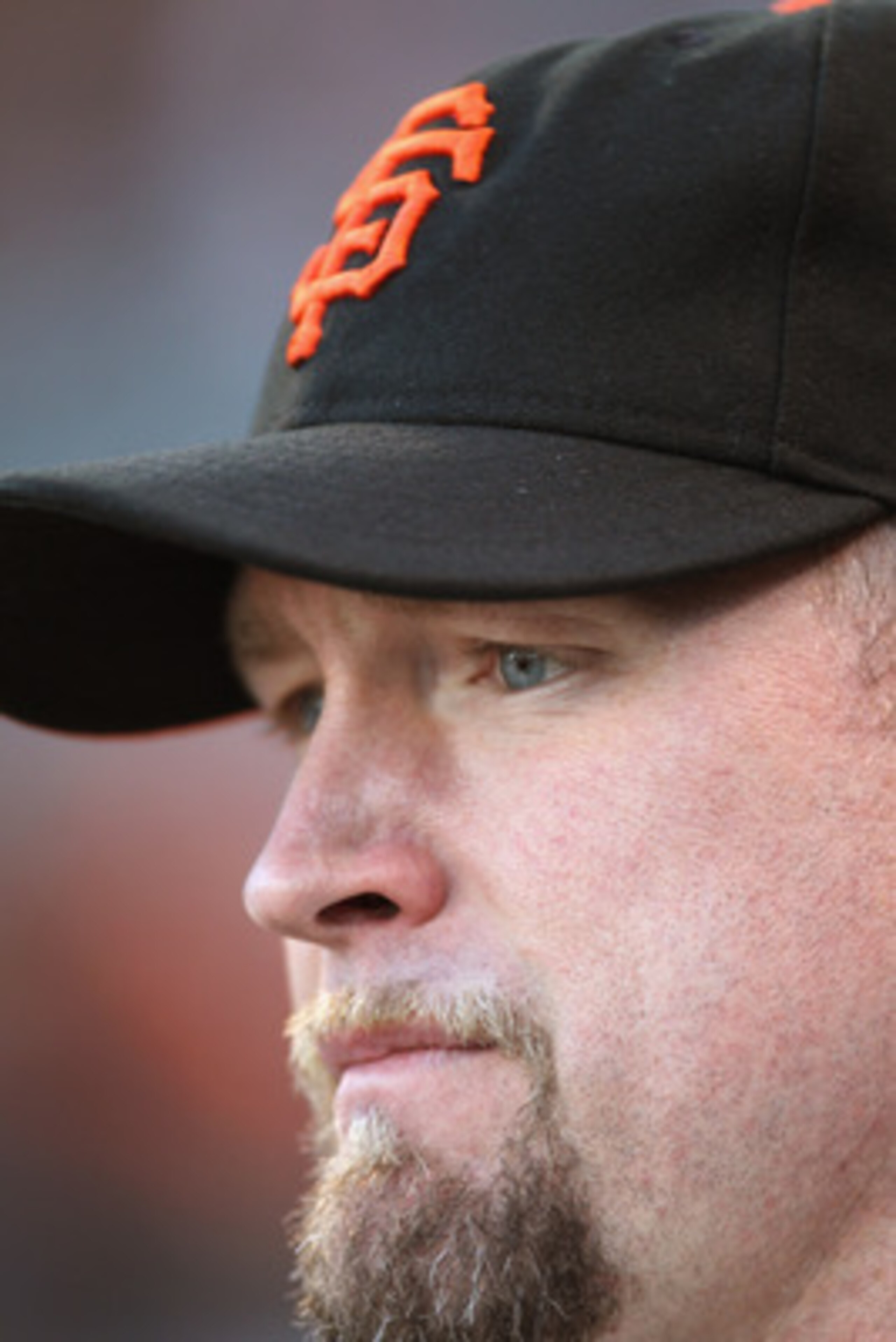 SAN FRANCISCO, CA - MAY 11:  Aubrey Huff #17 of the San Francisco Giants stands in the dugout before their game against the Arizona Diamondbacks at AT&T Park on May 11, 2011 in San Francisco, California.  (Photo by Ezra Shaw/Getty Images)