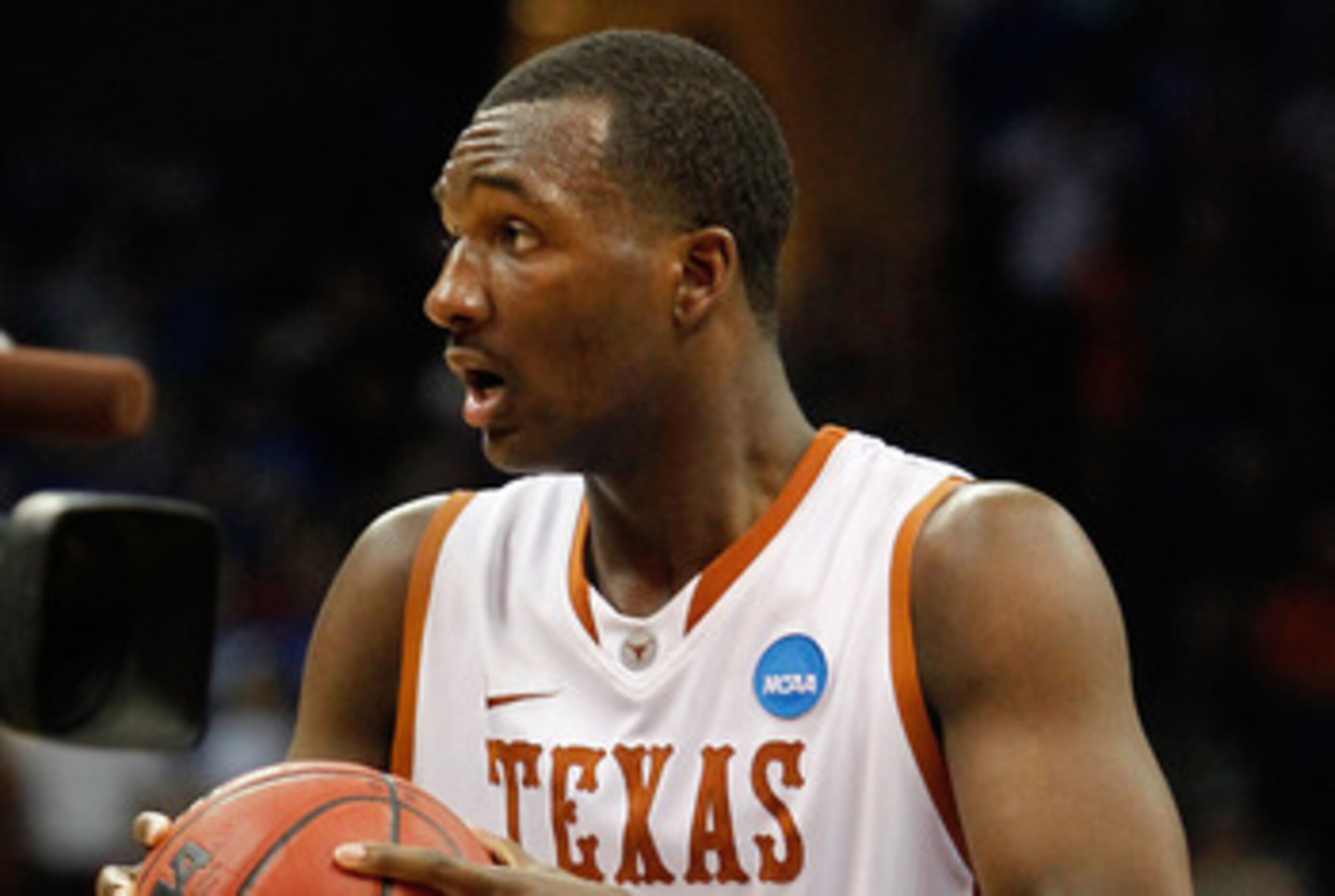 TULSA, OK - MARCH 20:  Jordan Hamilton #3 of the Texas Longhorns reacts at the end of their 70-69 loss to the Arizona Wildcats in the third round of the 2011 NCAA men's basketball tournament at BOK Center on March 20, 2011 in Tulsa, Oklahoma.  (Photo by T