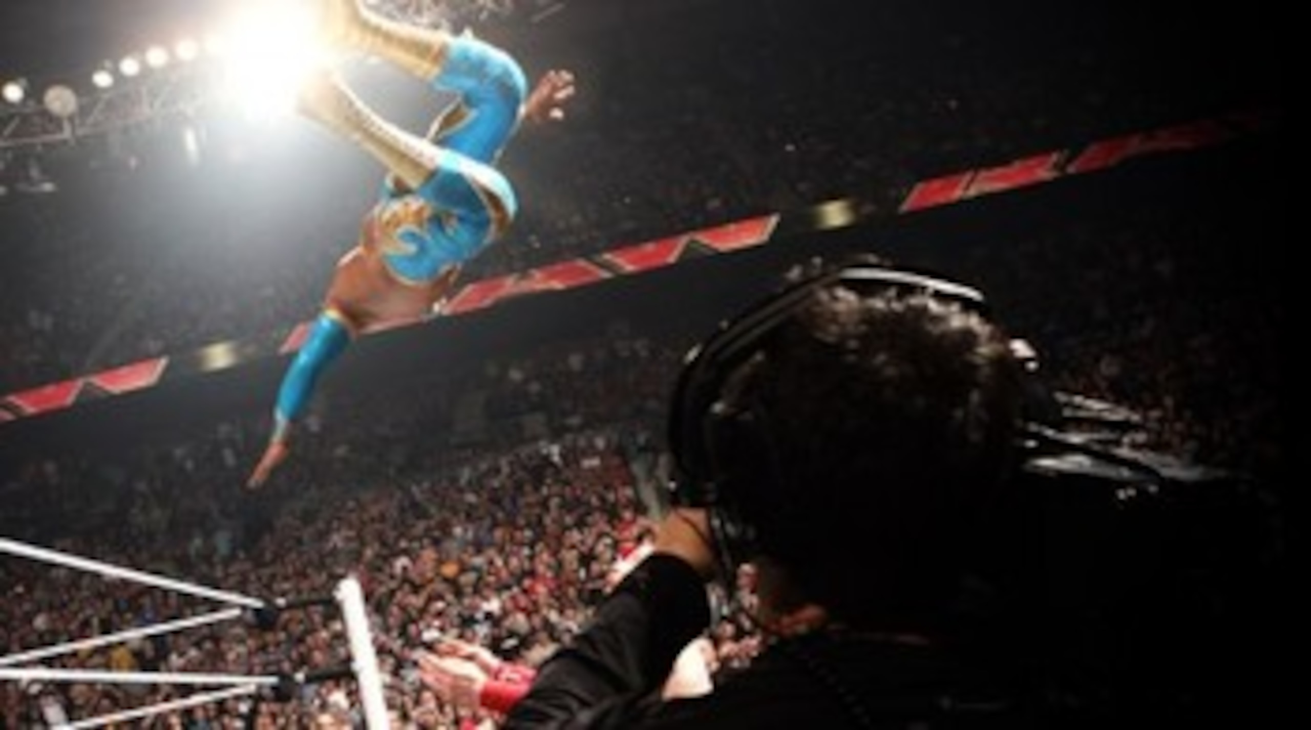 Its a bird. Its a plane. Its Sin Cara!