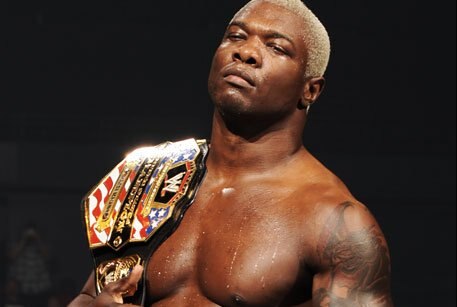 Shelton Benjamin as United States Champion.