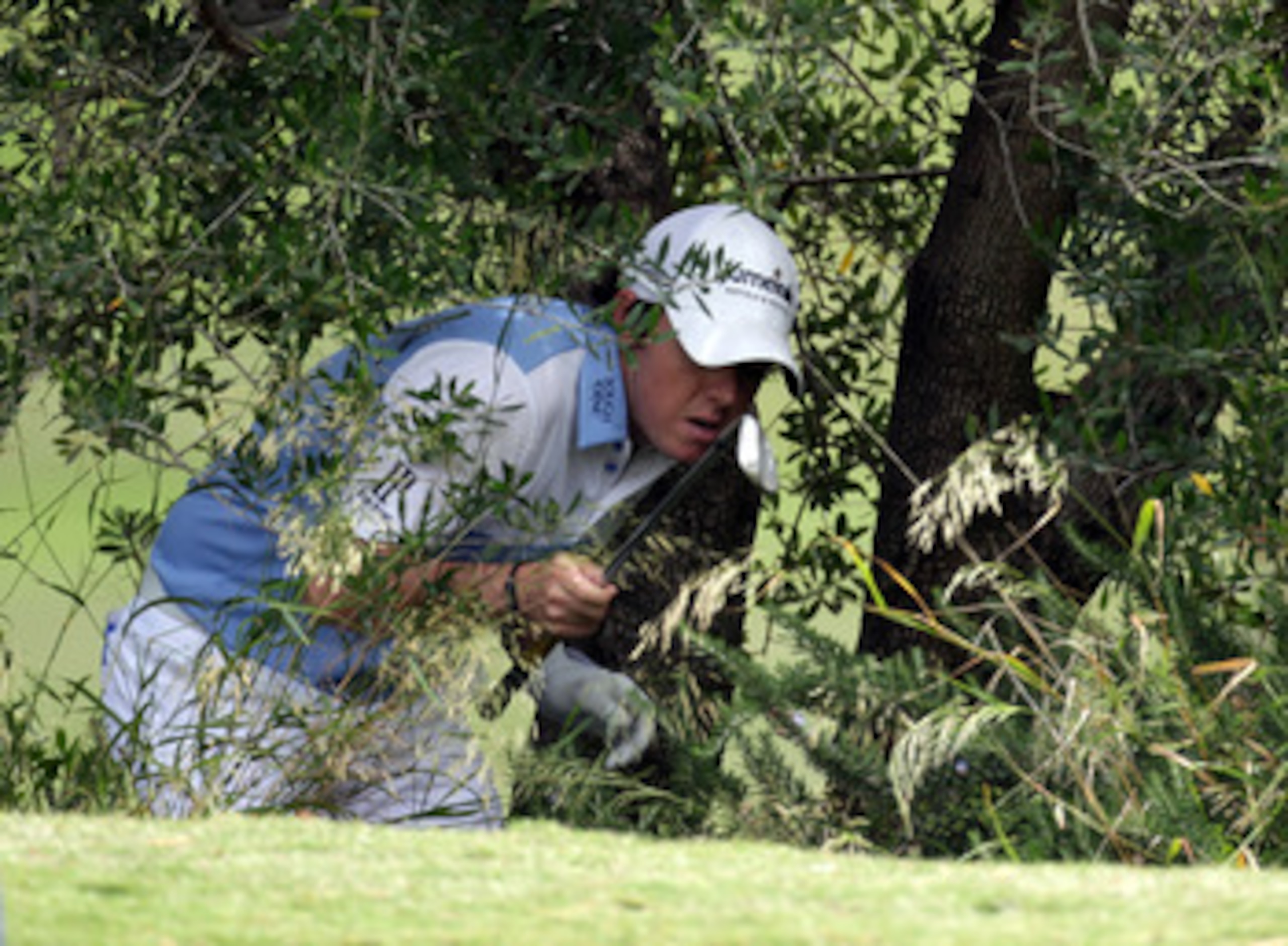 CASARES, SPAIN - MAY 19:  Rory McIlroy of Northern Ireland during the group stages of the Volvo World Match Play Championship at Finca Cortesin on May 19, 2011 in Casares, Spain.  (Photo by Ross Kinnaird/Getty Images)