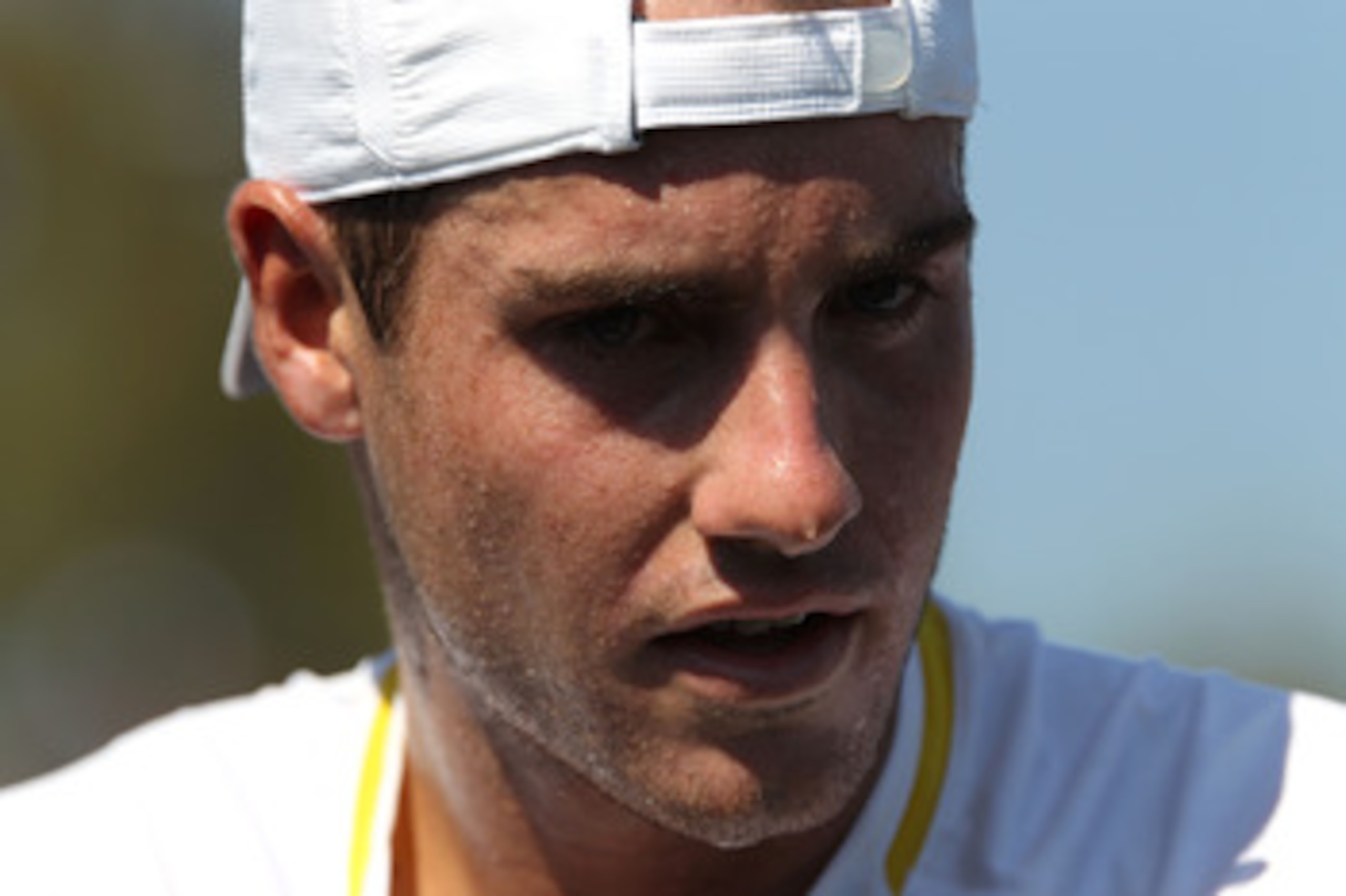 KEY BISCAYNE, FL - MARCH 27: John Isner looks on against Alex Bogomolov Jr. during the Sony Ericsson Open at Crandon Park Tennis Center on March 27, 2011 in Key Biscayne, Florida. (Photo by Clive Brunskill/Getty Images) KEY BISCAYNE, FL - MARCH 27: John Isner looks on against Alex Bogomolov Jr. during the Sony Ericsson Open at Crandon Park Tennis Center on March 27, 2011 in Key Biscayne, Florida. (Photo by Clive Brunskill/Getty Images)