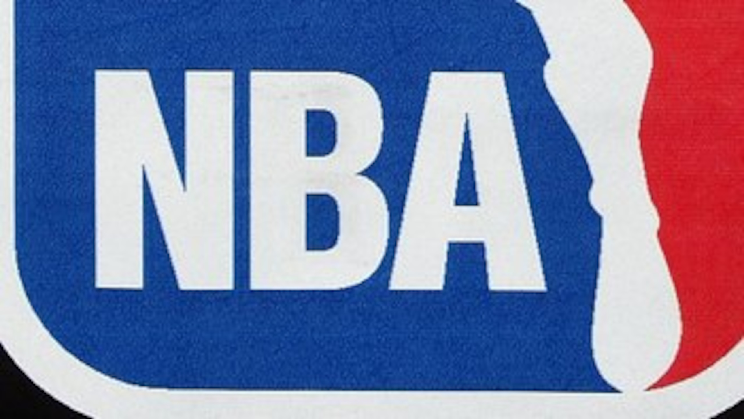 SAN ANTONIO - APRIL 18:  The NBA logo after a game between the Dallas Mavericks and the San Antonio Spurs in Game One of the Western Conference Quarterfinals during the 2009 NBA Playoffs at AT&T Center on April 18, 2009 in San Antonio, Texas. NOTE TO USER
