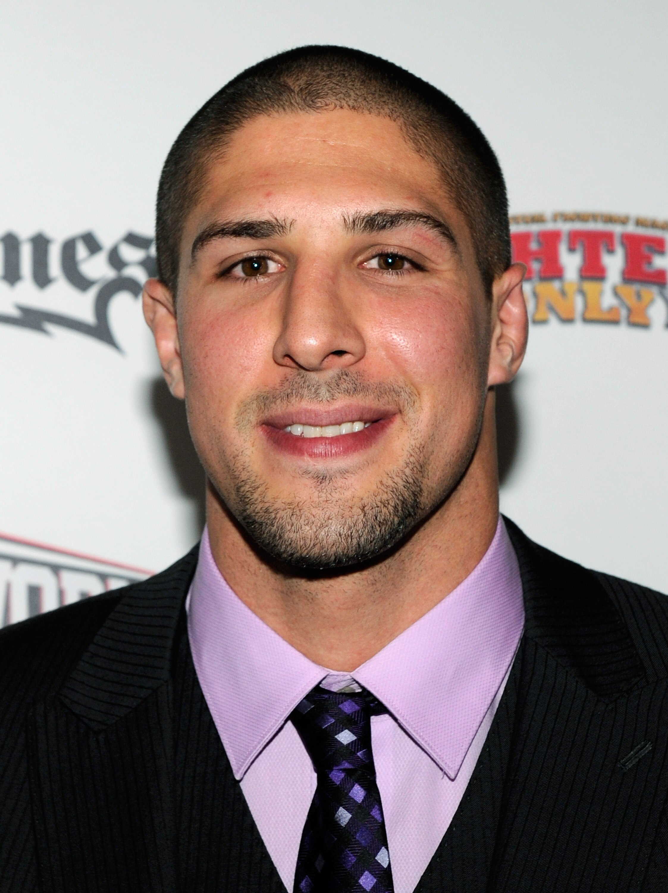 LAS VEGAS, NV - DECEMBER 01:  Mixed martial artist Brendan Schaub arrives at the third annual Fighters Only World Mixed Martial Arts Awards 2010 at the Palms Casino Resort December 1, 2010 in Las Vegas, Nevada.  (Photo by Ethan Miller/Getty Images)