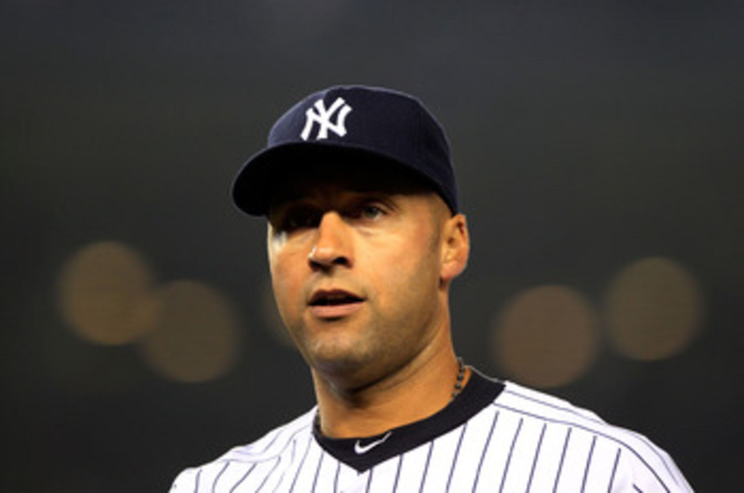 NEW YORK, NY - APRIL 25:  Derek Jeter #2 of the New York Yankees looks on from the field during the game against the Chicago White Sox at Yankee Stadium on April 25, 2011 in the Bronx borough of New York City.  (Photo by Chris Trotman/Getty Images)
