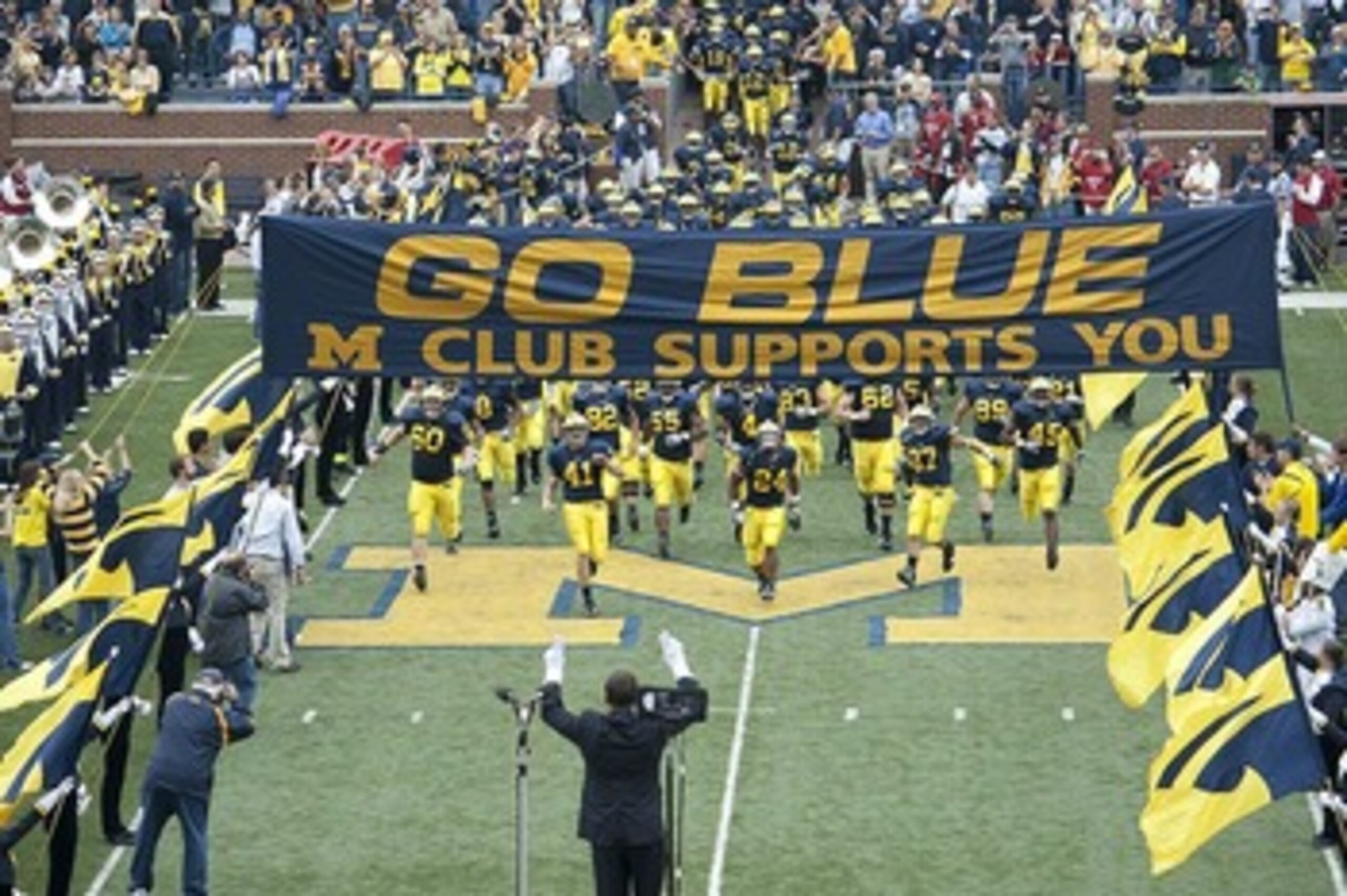 Michigan Football Entrance (Photo: larrysphatpage)