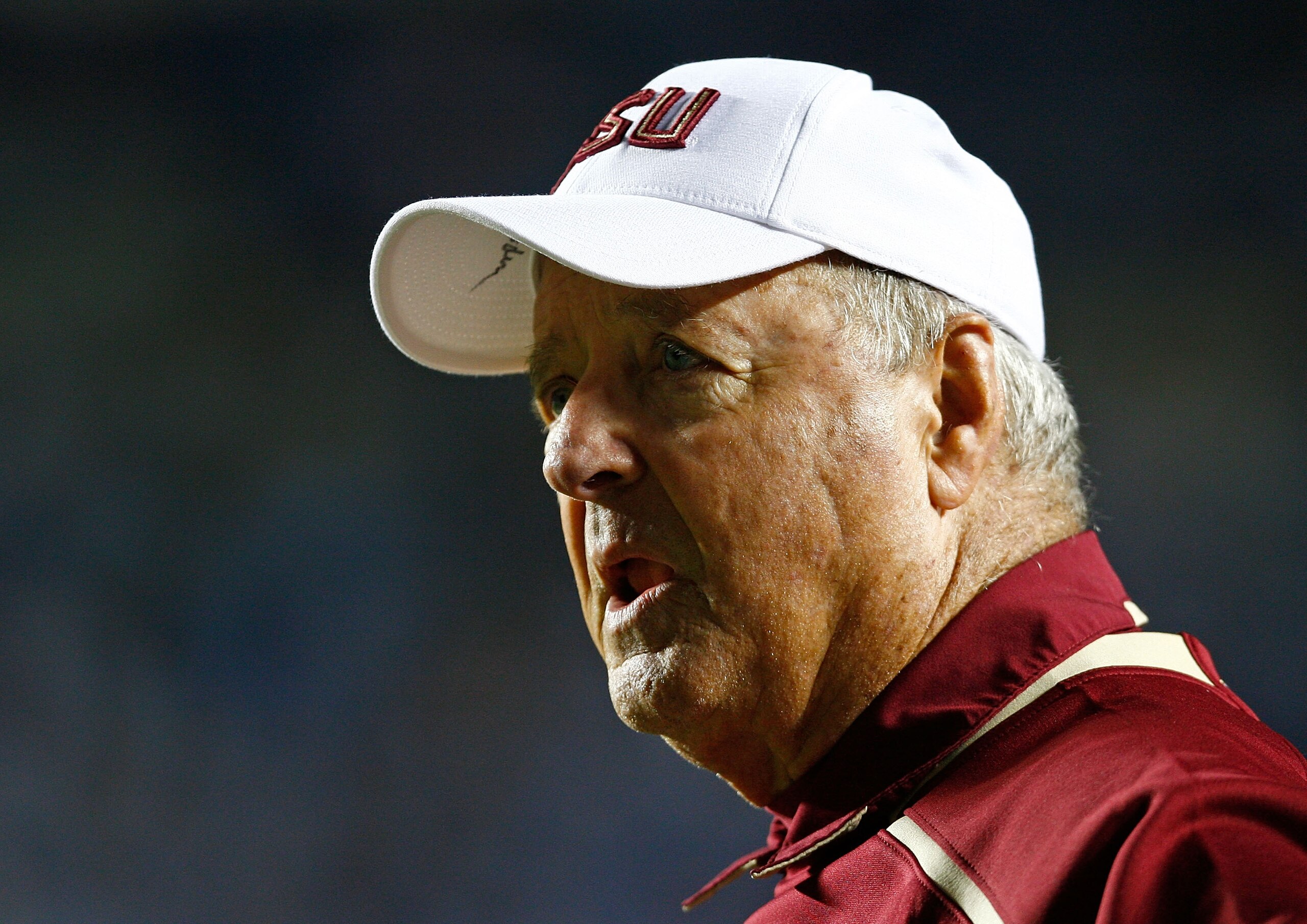 CHAPEL HILL, NC - OCTOBER 22: Florida State Seminoles Head Coach Bobby Bowden paces the sideline during his came against the North Carolina Tar Heels at Kenan Stadium on October 22, 2009 in Chapel Hill, North Carolina. (Photo by Scott Halleran/Getty Ima CHAPEL HILL, NC - OCTOBER 22: Florida State Seminoles Head Coach Bobby Bowden paces the sideline during his came against the North Carolina Tar Heels at Kenan Stadium on October 22, 2009 in Chapel Hill, North Carolina. (Photo by Scott Halleran/Getty Ima