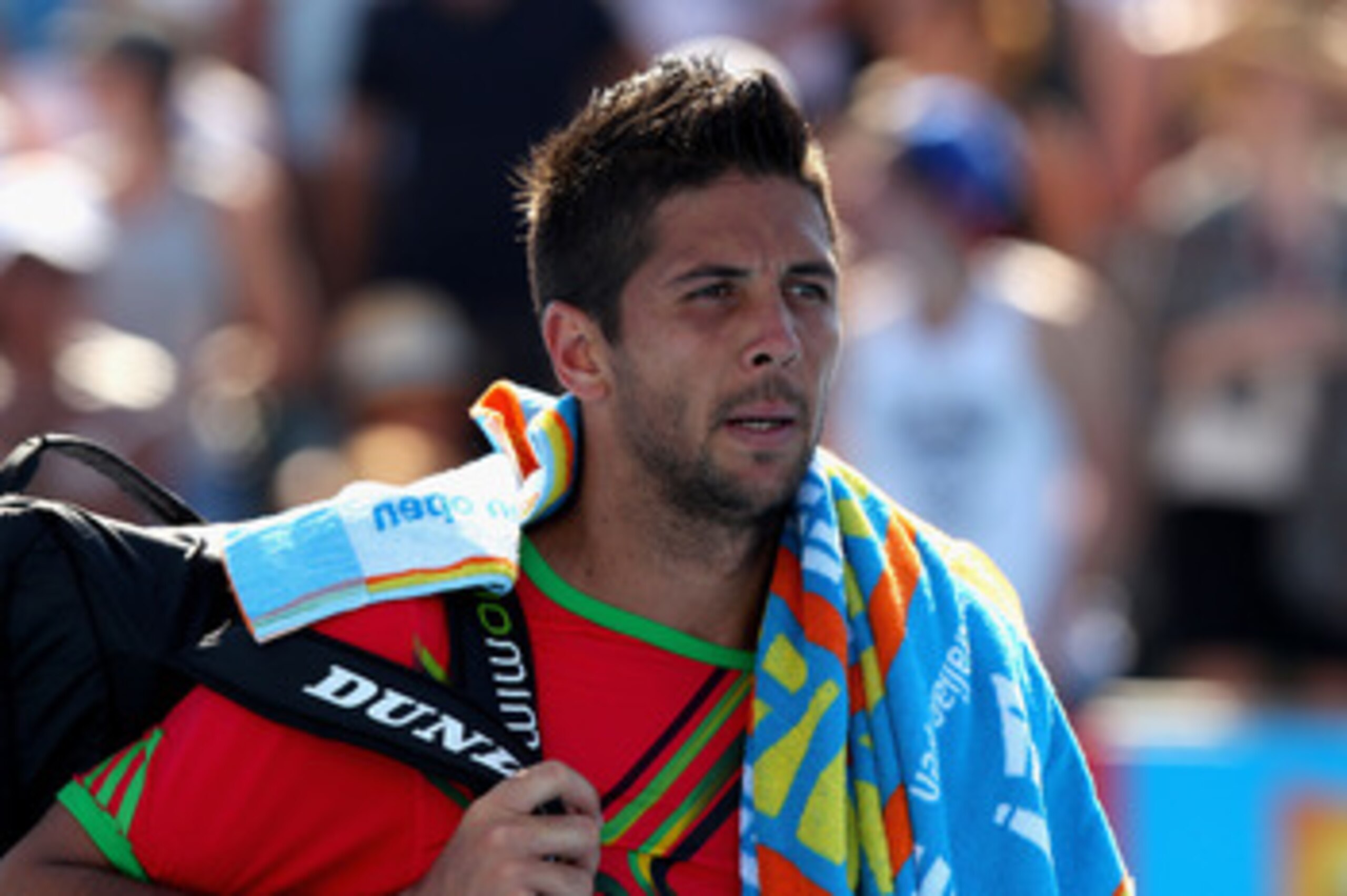 MELBOURNE, AUSTRALIA - JANUARY 23: Fernando Verdasco of Spain walks off court after losing his fourth round match against Tomas Berdych of the Czech Republic during day seven of the 2011 Australian Open at Melbourne Park on January 23, 2011 in Melbourne, MELBOURNE, AUSTRALIA - JANUARY 23: Fernando Verdasco of Spain walks off court after losing his fourth round match against Tomas Berdych of the Czech Republic during day seven of the 2011 Australian Open at Melbourne Park on January 23, 2011 in Melbourne,