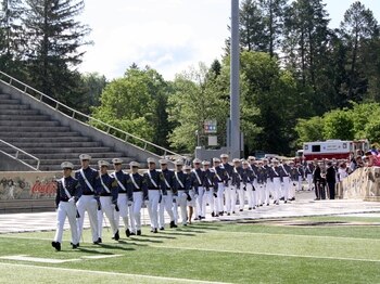 Seniors March into Graduation