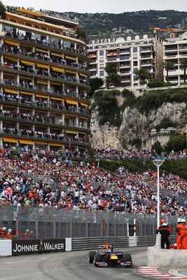 MONTE CARLO, MONACO - MAY 16:  Sebastian Vettel of Germany and Red Bull Racing drives during the Monaco Formula One Grand Prix at the Monte Carlo Circuit on May 16, 2010 in Monte Carlo, Monaco.  (Photo by Mark Thompson/Getty Images)