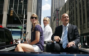 NEW YORK - JULY 15:  Cal Ripken Jr. looks on during the MLB All-Star Game Red Carpet Parade on July 15, 2008 in New York City. (Photo by Mike Stobe/Getty Images)