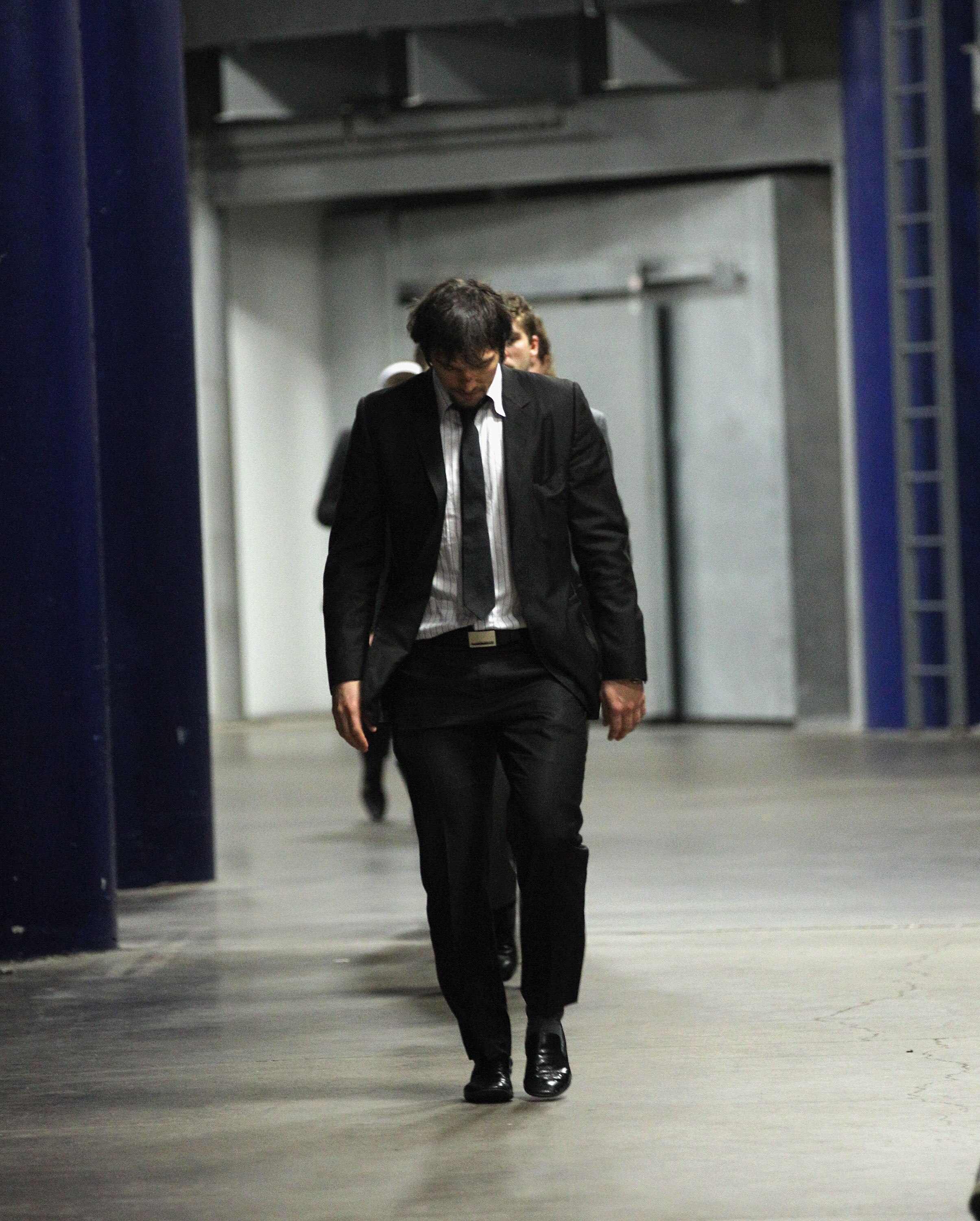 TAMPA, FL - MAY 04: Alex Ovechkin #8 of the Washington Capitals arrives for the game between the Capitals and the Tampa Bay Lightning in Game Four of the Eastern Conference Semifinals during the 2011 NHL Stanley Cup Playoffs at the St Pete Times Forum on