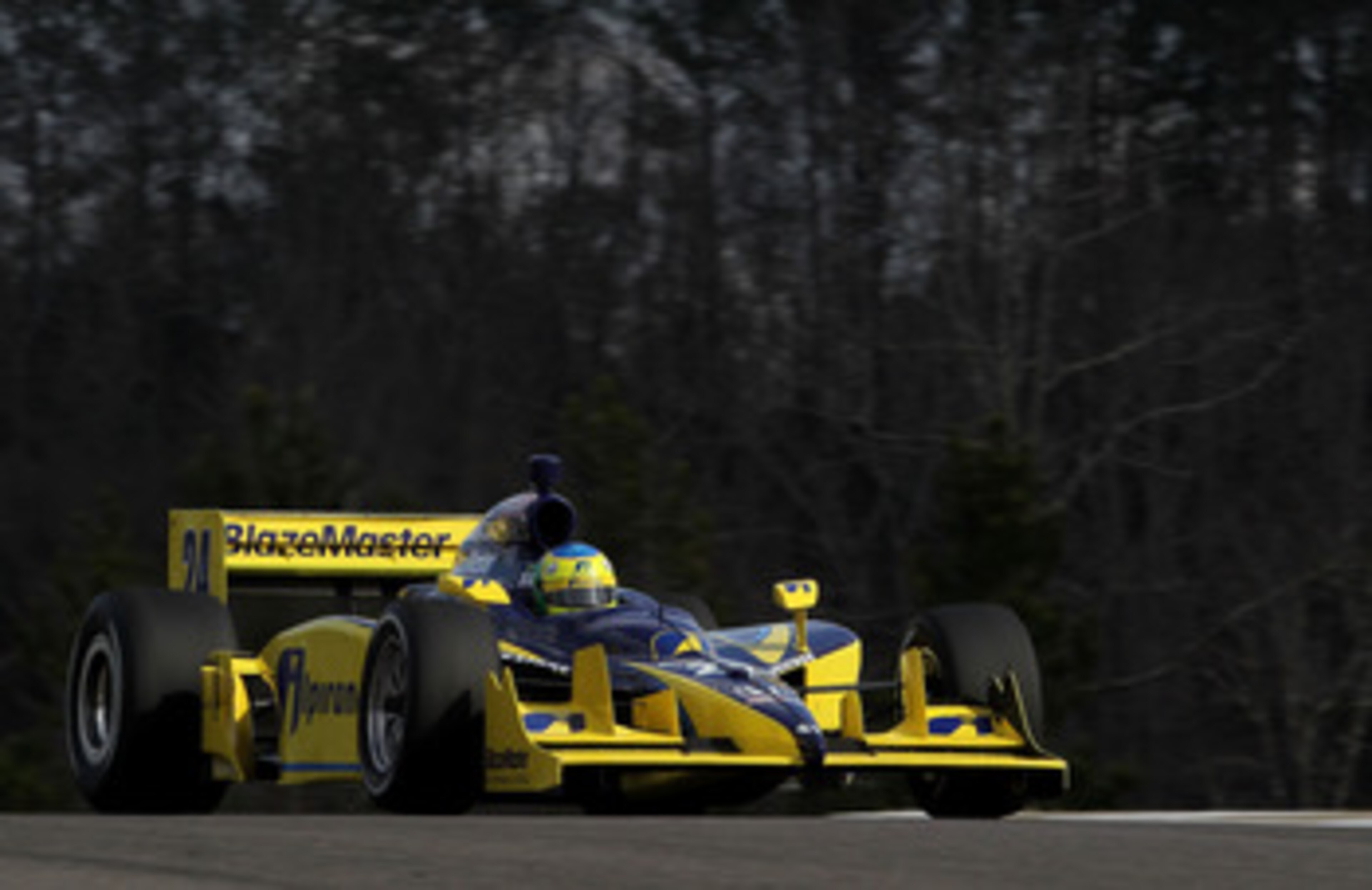 BIRMINGHAM, AL - MARCH 14:  Ana Beatriz of Brazil, drives the #24 Dreyer & Reinbold Racing Dallara Honda during IZOD IndyCar Series Spring Training at Barber Motorsports Park on March 14, 2011 in Birmingham, Alabama.  (Photo by Nick Laham/Getty Images)