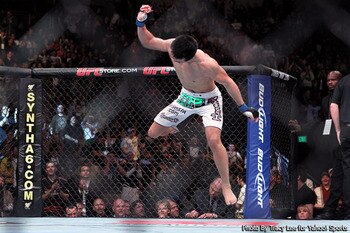 Chan Sung Jung celebrating