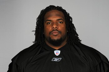 PITTSBURGH, PA - CIRCA 2010: In this handout image provided by the NFL, Willie Colon of the Pittsburgh Steelers poses for his 2010 NFL headshot circa 2010 in Pittsburgh, Pennsylvania. (Photo by NFL via Getty Images)