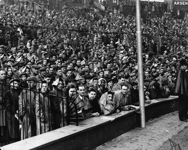 Fans during a Liverpool v Arsenal Match