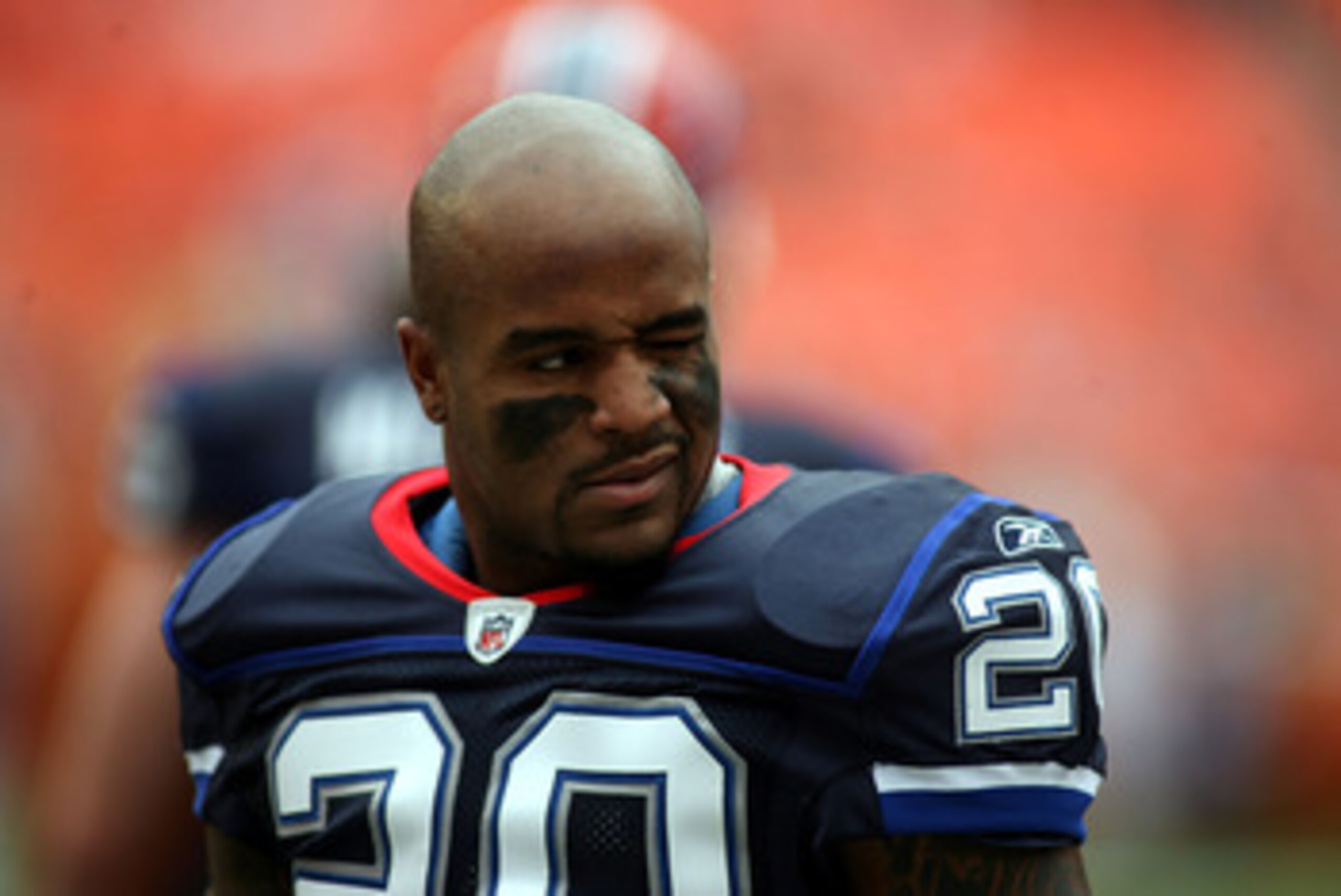 MIAMI - DECEMBER 19: Cornerback Donte Whitner #20 of the Buffalo Bills at Sun Life Stadium on December 19, 2010 in Miami, Florida. (Photo by Marc Serota/Getty Images) MIAMI - DECEMBER 19: Cornerback Donte Whitner #20 of the Buffalo Bills at Sun Life Stadium on December 19, 2010 in Miami, Florida. (Photo by Marc Serota/Getty Images)
