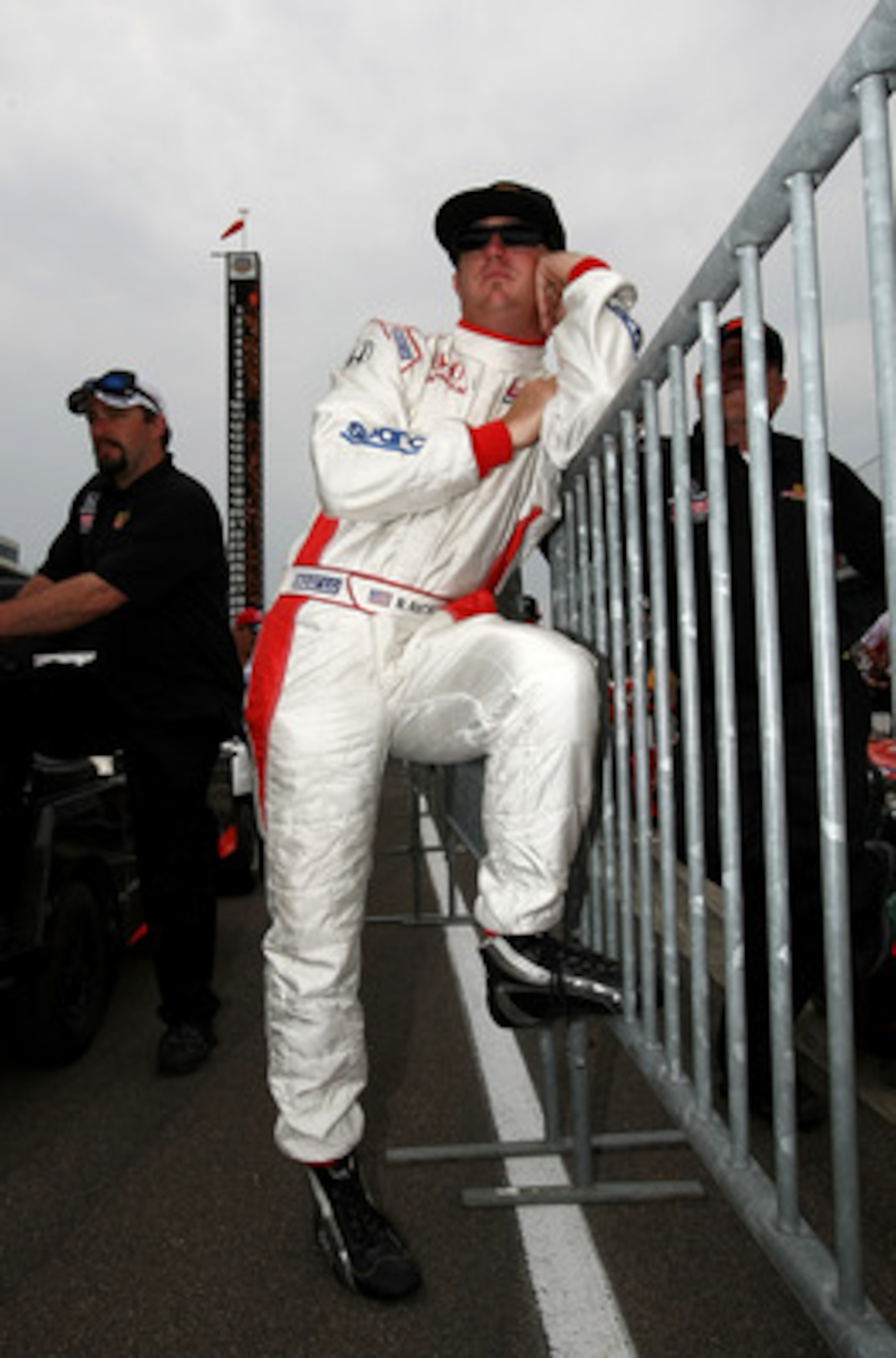 INDIANAPOLIS - MAY 21: Buddy Rice  driver of the #44 Panther Racing Dallara Honda during qualifying for the the 95th Indianapolis 500 Mile Race at the Indianapolis Motor Speedway on May 21, 2011 in Indianapolis, Indiana.  (Photo by Jonathan Ferrey/Getty I