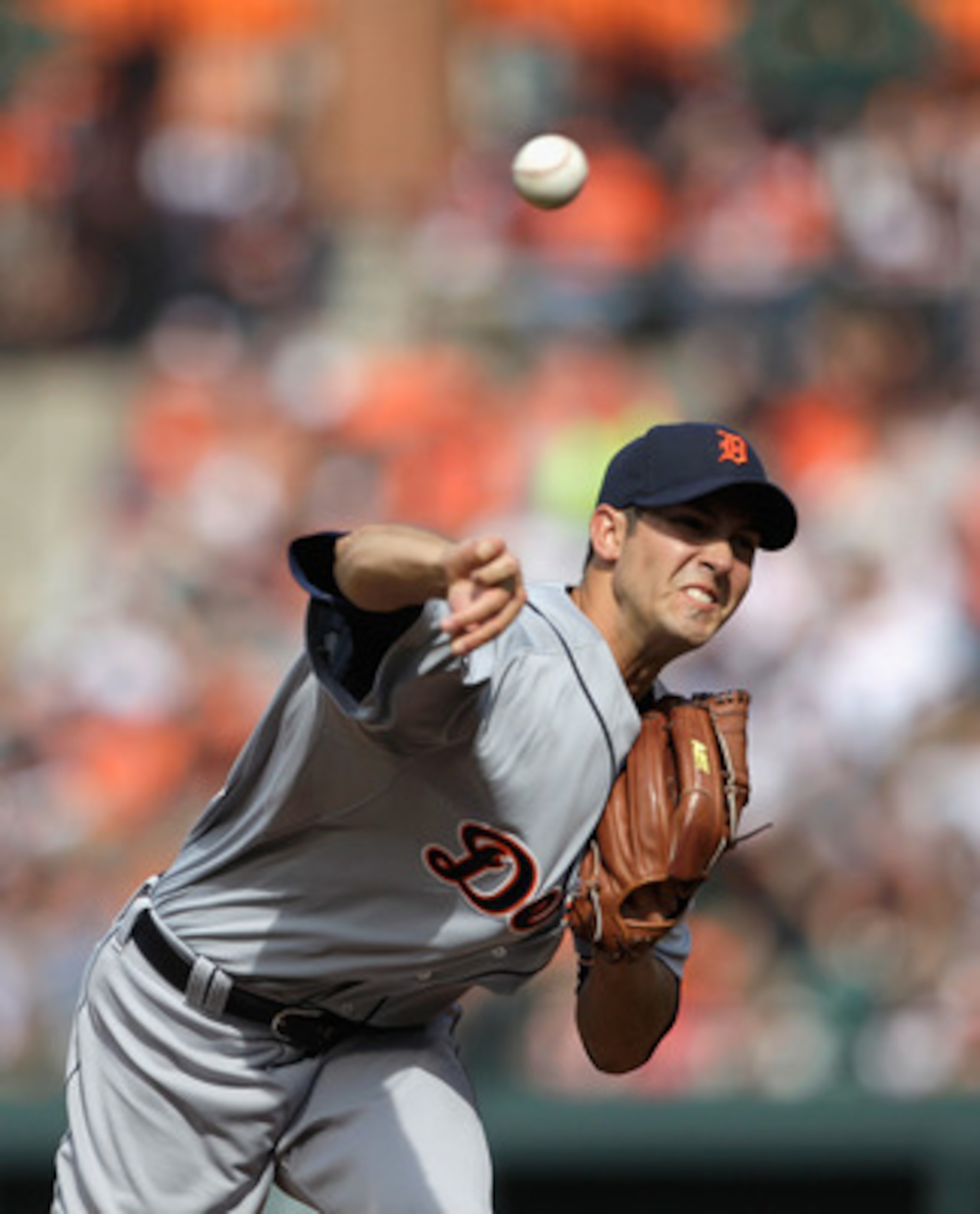 BALTIMORE, MD - APRIL 04: Starting pitcher Rick Porcello #48 of the Detroit Tigers delivers to a Baltimore Orioles batter during opening day at Oriole Park at Camden Yards on April 4, 2011 in Baltimore, Maryland. (Photo by Rob Carr/Getty Images) BALTIMORE, MD - APRIL 04: Starting pitcher Rick Porcello #48 of the Detroit Tigers delivers to a Baltimore Orioles batter during opening day at Oriole Park at Camden Yards on April 4, 2011 in Baltimore, Maryland. (Photo by Rob Carr/Getty Images)