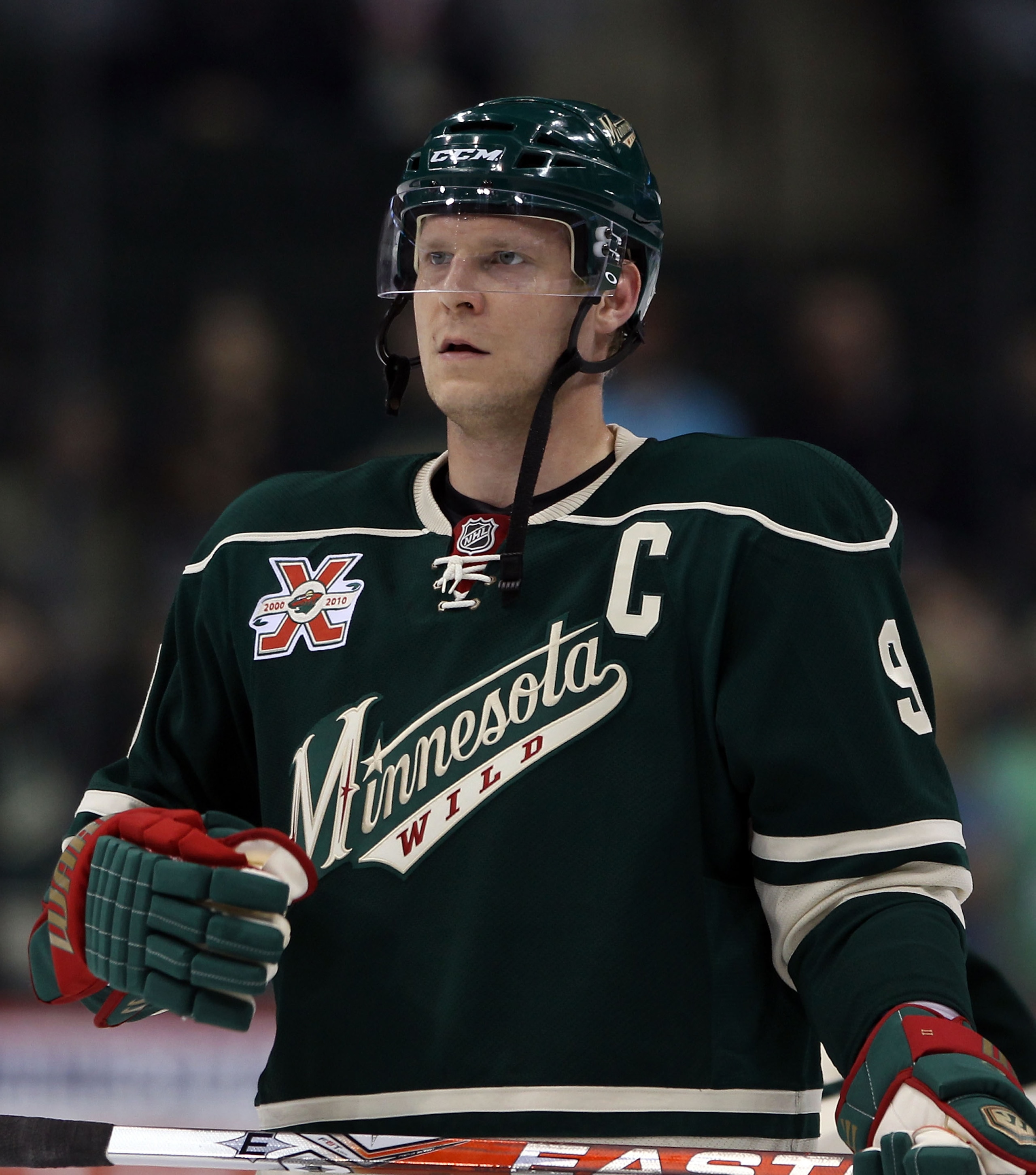 ST PAUL, MN - MARCH 22: Mikko Koivu #9 of the Minnesota Wild skates against the Toronto Maple Leafs at the Xcel Energy Center on March 22, 2011 in St Paul, Minnesota. (Photo by Bruce Bennett/Getty Images) ST PAUL, MN - MARCH 22: Mikko Koivu #9 of the Minnesota Wild skates against the Toronto Maple Leafs at the Xcel Energy Center on March 22, 2011 in St Paul, Minnesota. (Photo by Bruce Bennett/Getty Images)