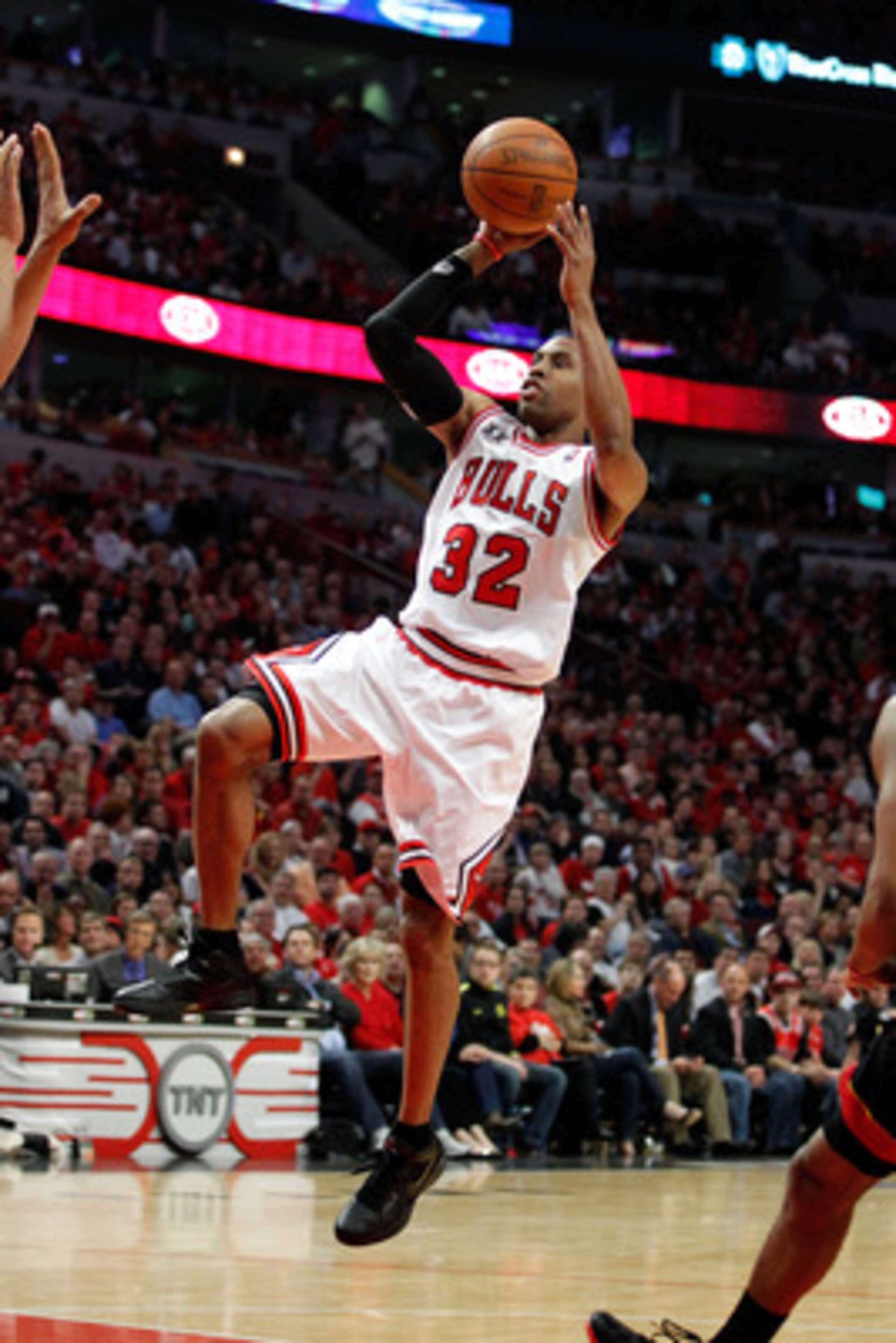 CHICAGO, IL - MAY 15: C.J. Watson #32 of the Chicago Bulls attempts a shot against the Miami Heat in Game One of the Eastern Conference Finals during the 2011 NBA Playoffs on May 15, 2011 at the United Center in Chicago, Illinois. The Bulls won 103-82. CHICAGO, IL - MAY 15: C.J. Watson #32 of the Chicago Bulls attempts a shot against the Miami Heat in Game One of the Eastern Conference Finals during the 2011 NBA Playoffs on May 15, 2011 at the United Center in Chicago, Illinois. The Bulls won 103-82.