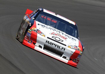 CHARLOTTE, NC - MAY 20:  Kevin Harvick drives the #29 Budweiser/Realtree Chevrolet during practice for the NASCAR Sprint All-Star Race at Charlotte Motor Speedway on May 20, 2011 in Charlotte, North Carolina.  (Photo by Streeter Lecka/Getty Images)