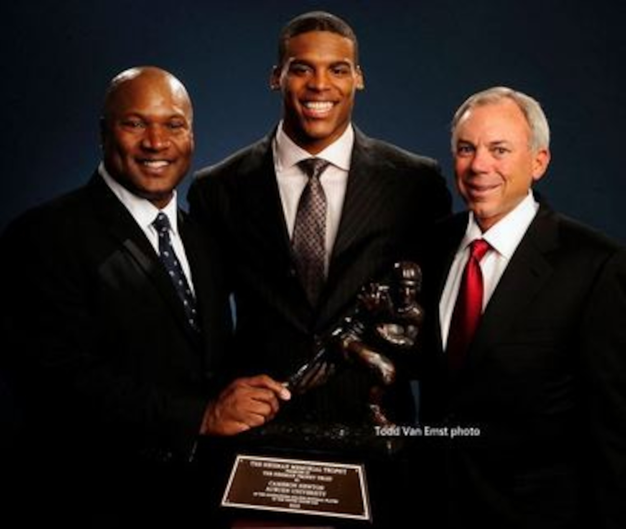 Cam Newton (2010), Bo Jackson (1985) and Pat Sullivan (1971) are all Tigers who won the Heisman Trophy.