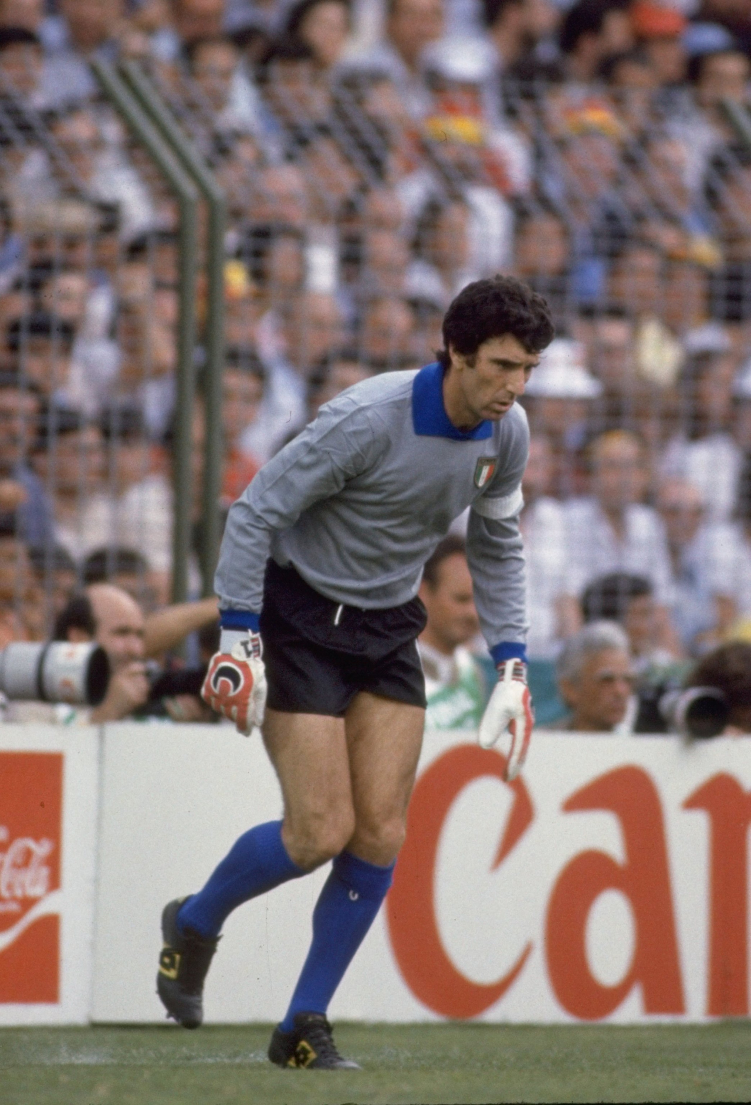 1982:  Dino Zoff of Italy during the World Cup in Spain. \ Mandatory Credit: AllsportUK  /Allsport