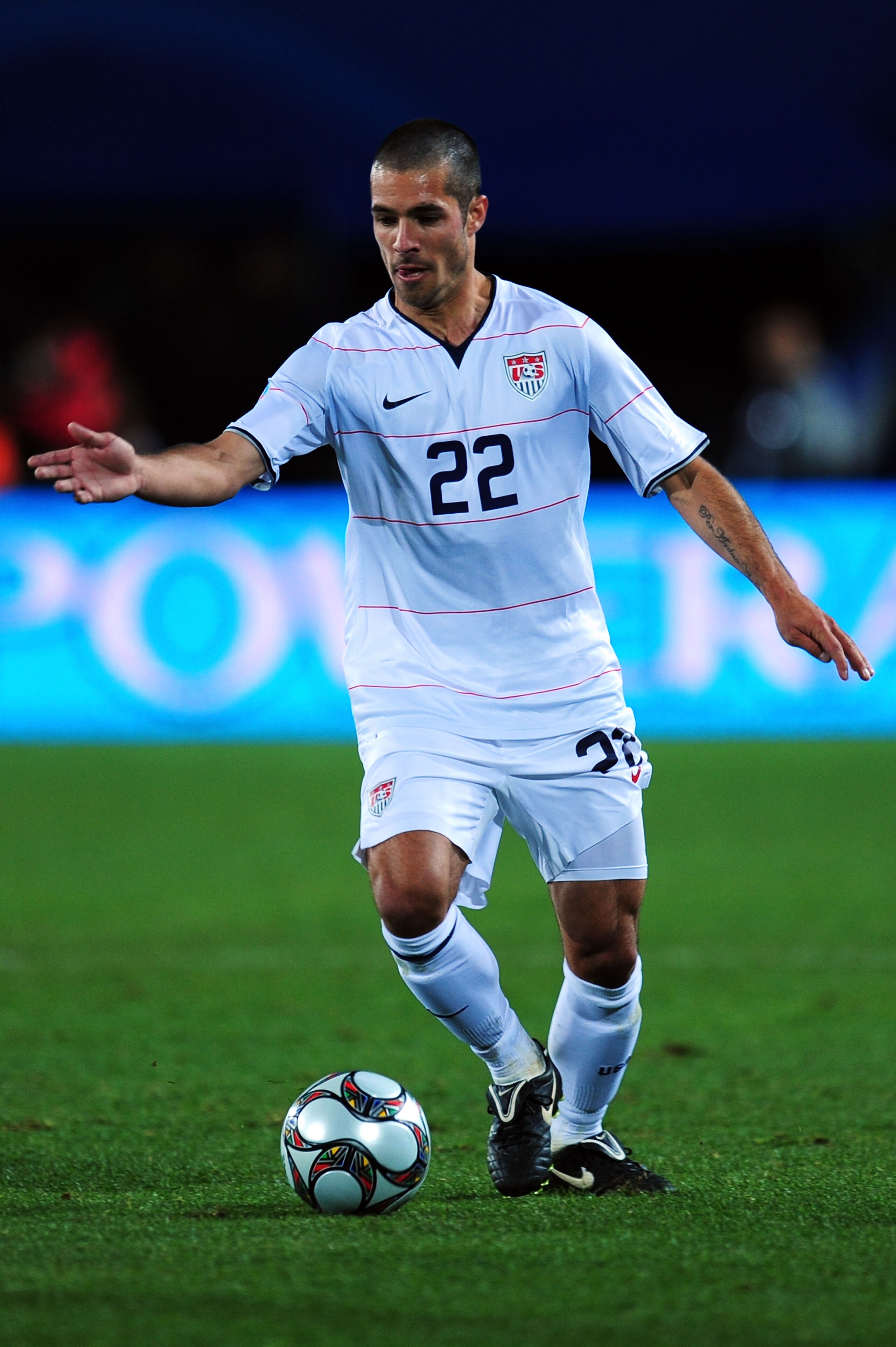 JOHANNESBURG, SOUTH AFRICA - JUNE 28:   Benny Feilhaber of USA in action during the FIFA Confederations Cup Final between USA and Brazil at the Ellis Park Stadium on June 28, 2009 in Johannesburg, South Africa.  (Photo by Laurence Griffiths/Getty Images)