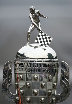 INDIANAPOLIS - MAY 28:  A detail of the Official Borg Warner Trophy during the trophy presentation for winning the IRL IndyCar Series 91st running of the Indianapolis 500 at the Indianapolis Motor Speedway on May 28, 2007 in Indianapolis, Indiana.  (Photo
