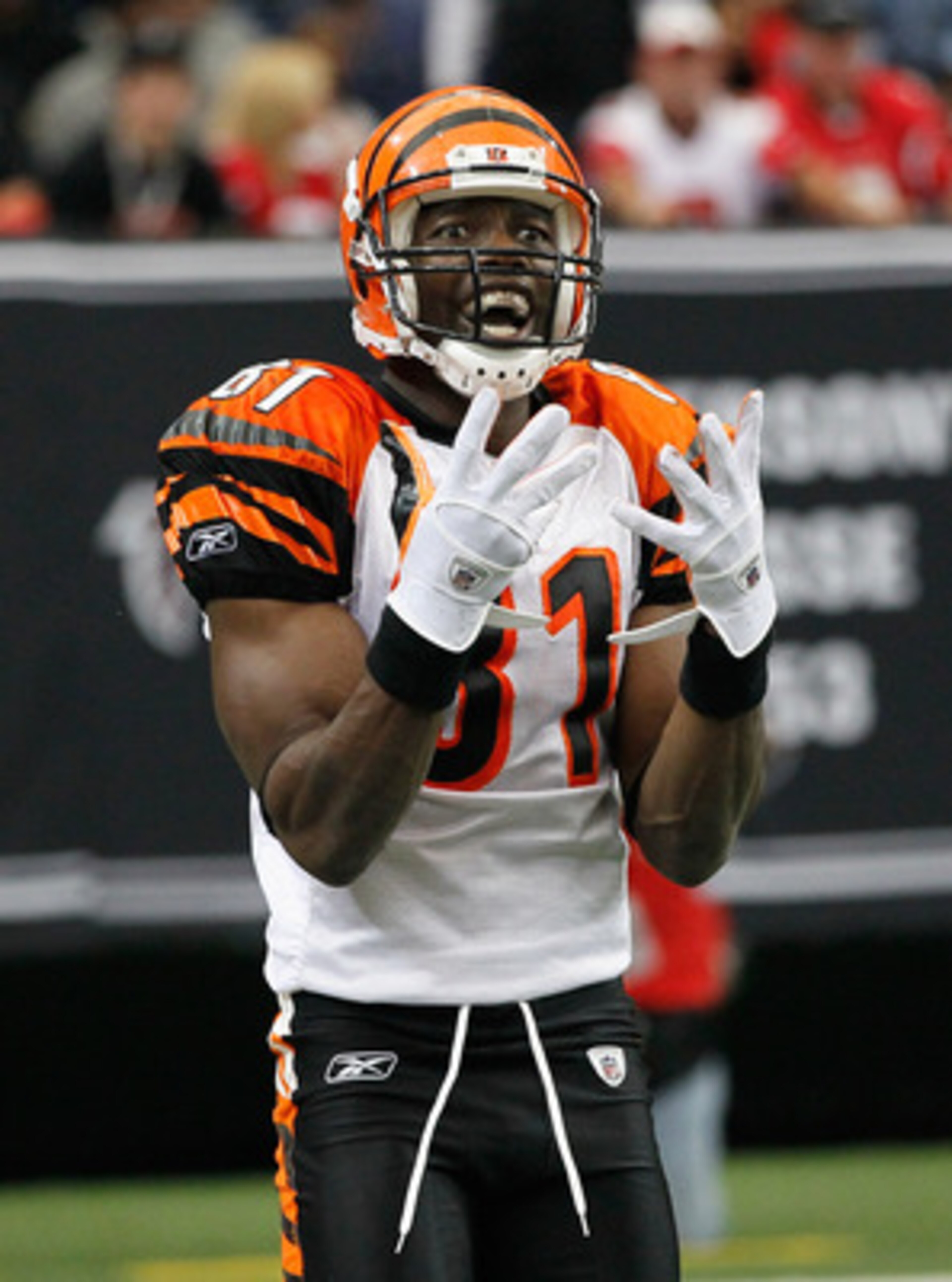 ATLANTA - OCTOBER 24:  Terrell Owens #81 of the Cincinnati Bengals against the Atlanta Falcons at Georgia Dome on October 24, 2010 in Atlanta, Georgia.  (Photo by Kevin C. Cox/Getty Images)