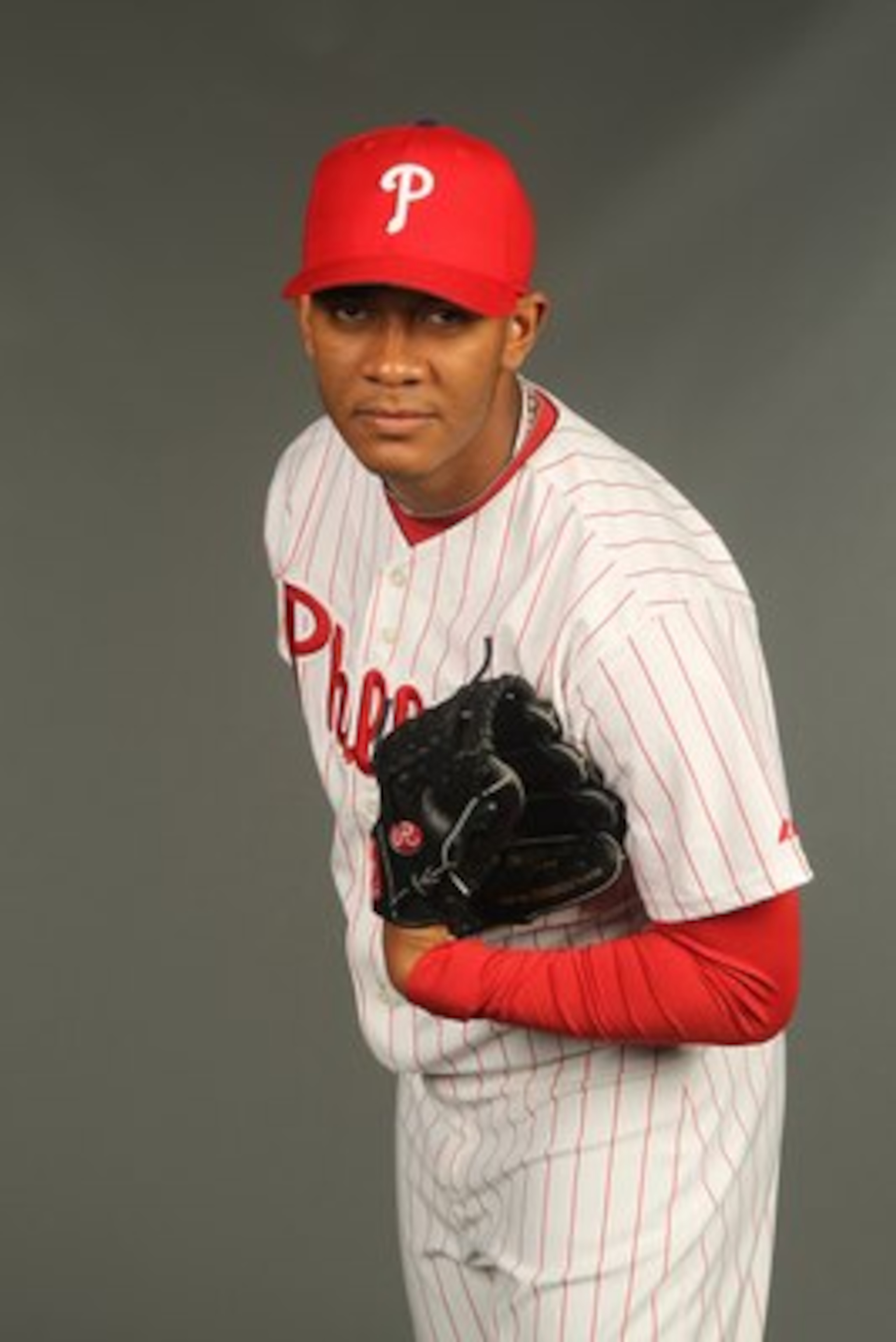 CLEARWATER, FL - FEBRUARY 24:  J.C. Ramirez #66 of the Philadelphia Phillies poses for a photo during Spring Training Media Photo Day at Bright House Networks Field on February 24, 2010 in Clearwater, Florida.  (Photo by Nick Laham/Getty Images)