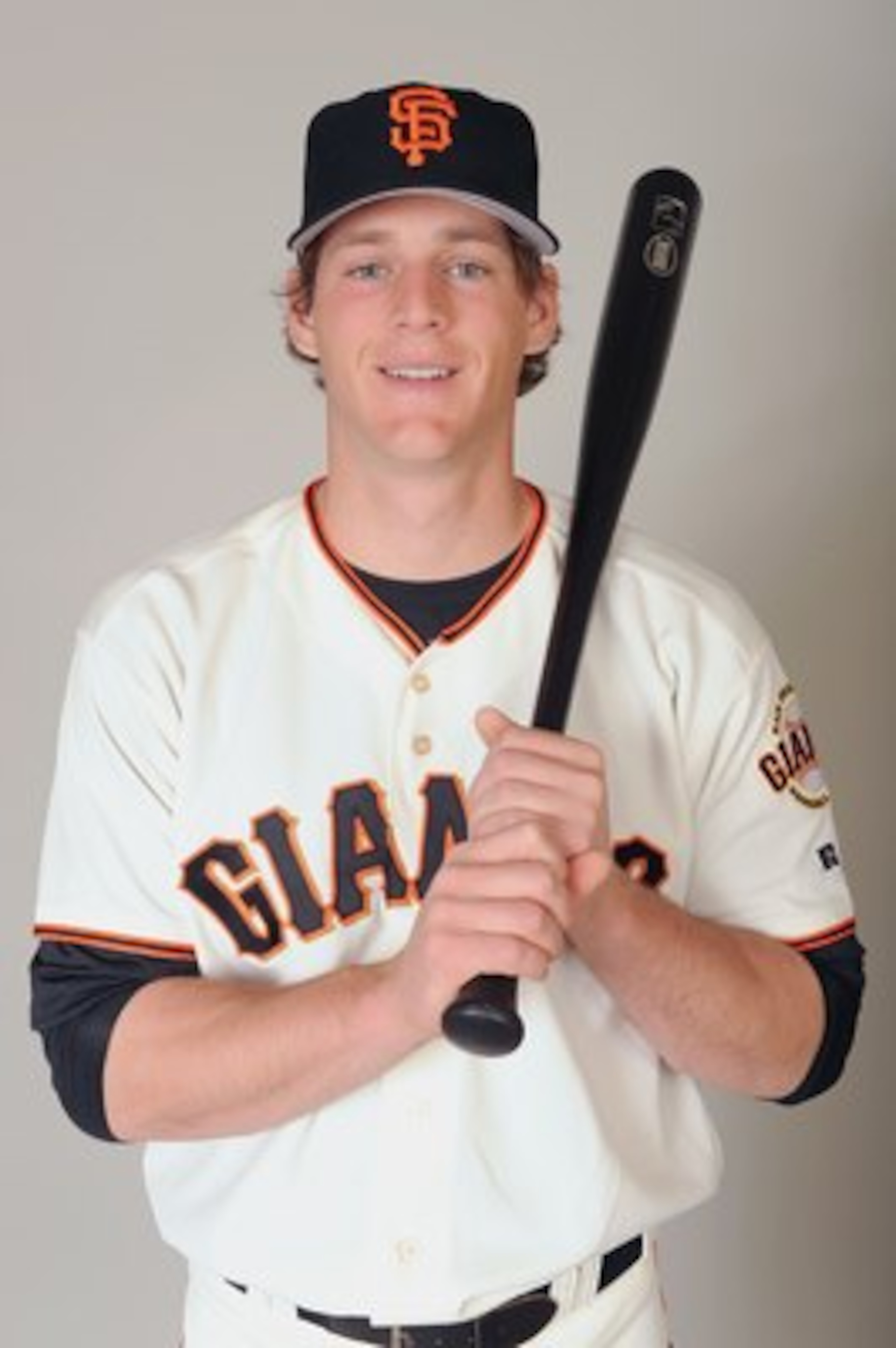 SCOTTSDALE, ARIZONA - FEBRUARY 23: Conor Gillaspie of the San Francisco Giants poses during photo day at Scottsdale Stadium on February 23, 2009 in Scottsdale, Arizona. (Photo by: Harry How/Getty Images)