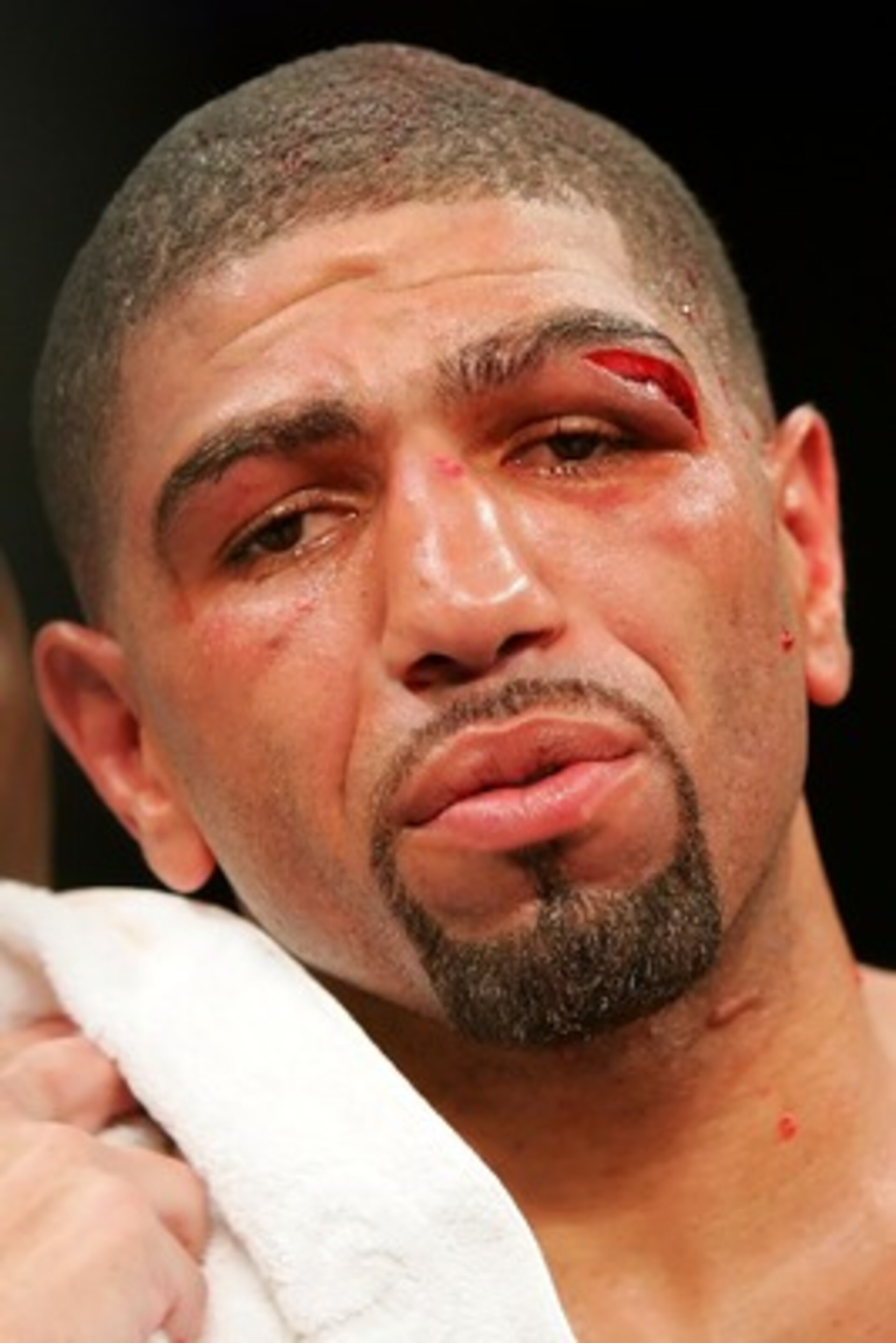 LAS VEGAS - JULY 21: Winky Wright looks on after losing by unanimous decision to Bernard Hopkins after their light eavyweight fight at the Mandalay Bay Events Center July 21, 2007 in Las Vegas, Nevada. (Photo by Ethan Miller/Getty Images) LAS VEGAS - JULY 21: Winky Wright looks on after losing by unanimous decision to Bernard Hopkins after their light eavyweight fight at the Mandalay Bay Events Center July 21, 2007 in Las Vegas, Nevada. (Photo by Ethan Miller/Getty Images)
