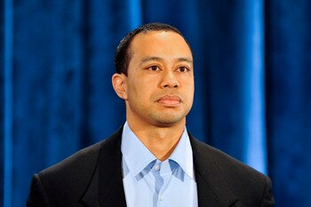 PONTE VEDRA BEACH, FL - FEBRUARY 19:  Tiger Woods makes a statement from the Sunset Room on the second floor of the TPC Sawgrass, home of the PGA Tour on February 19, 2010 in Ponte Vedra Beach, Florida. Woods publicly admitted to cheating on his wife Elin