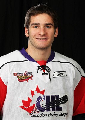 TORONTO, CAN - JANUARY 19:  Brandon Saad #22 of Team Orr poses for a Head Shot prior to skating in the 2011 Home Hardware Top Prospects game on January 19, 2011 at the Air Canada Centre in Toronto, Canada. (Photo by Claus Andersen/Getty Images)